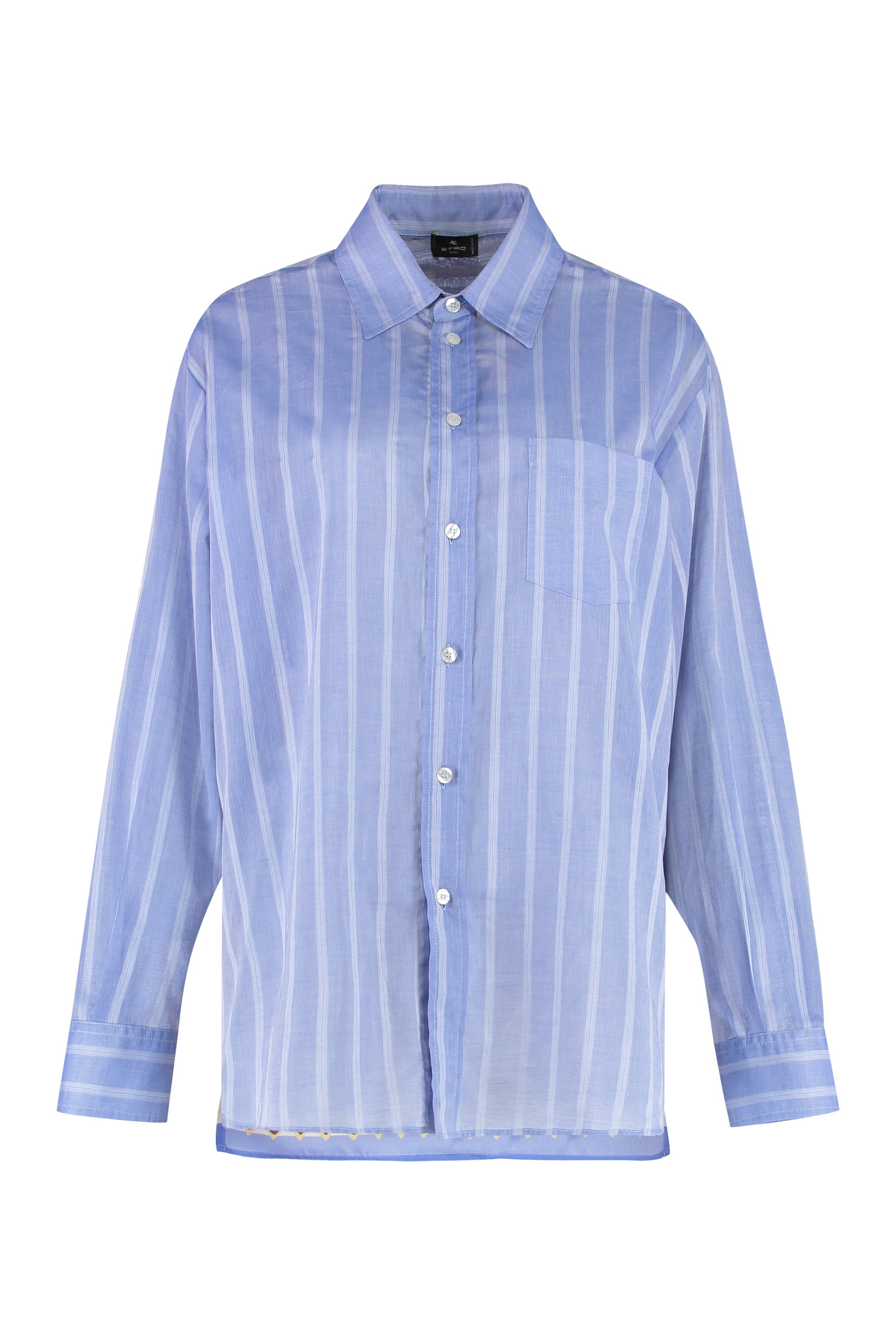 Etro Camicia in cotone a righe