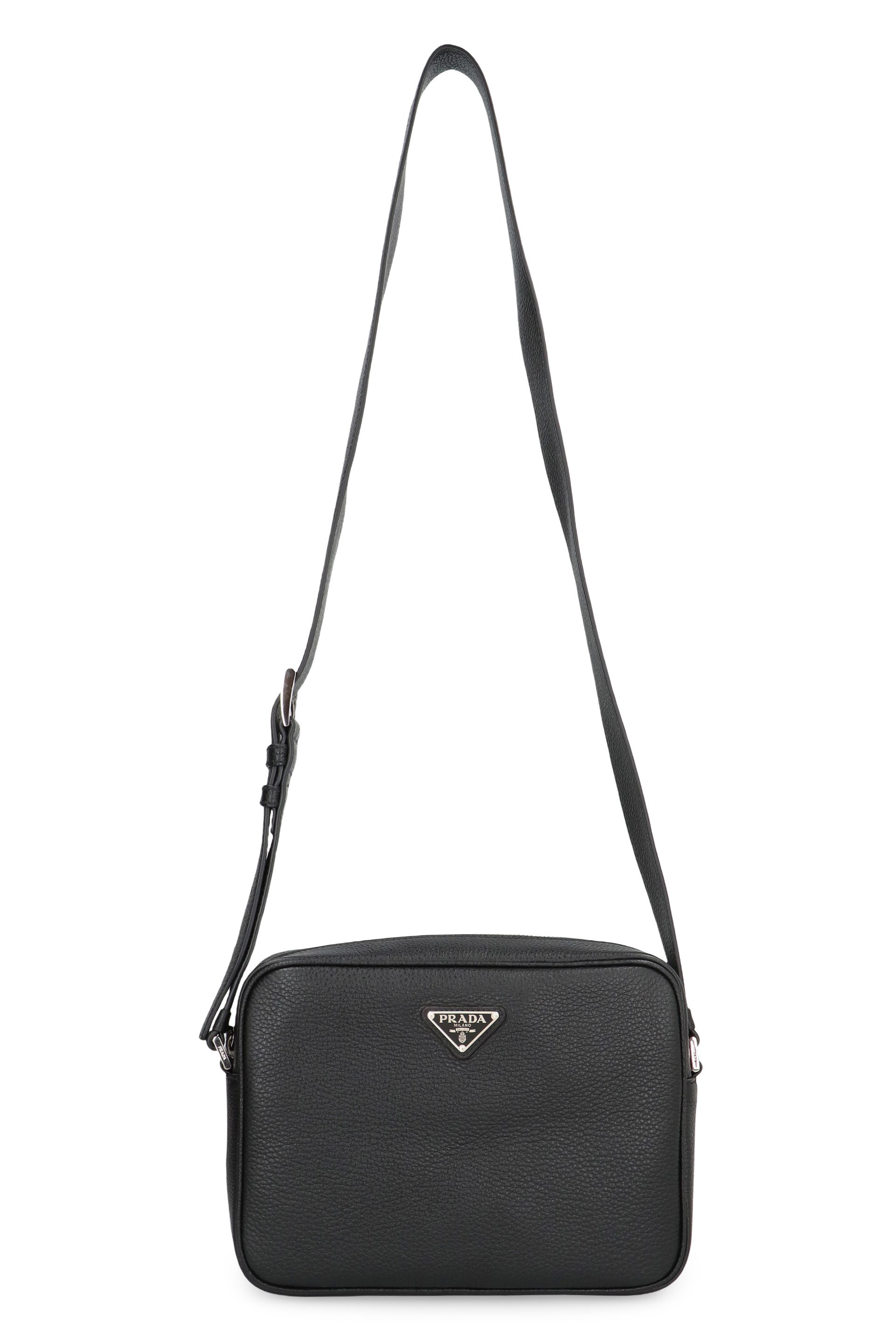 Prada Borsa messenger in pelle