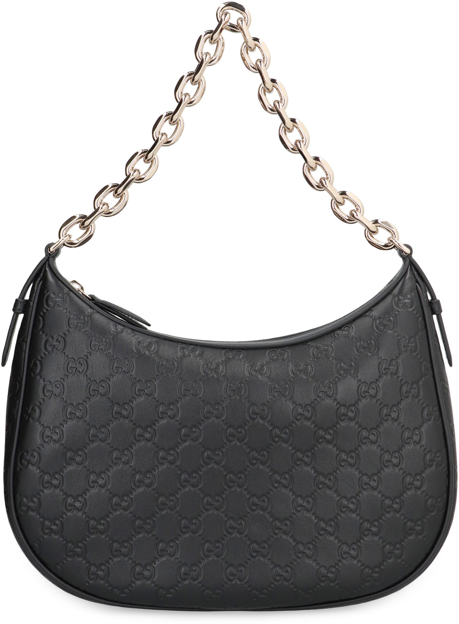 Gucci Borsa a spalla GG Emblem in pelle
