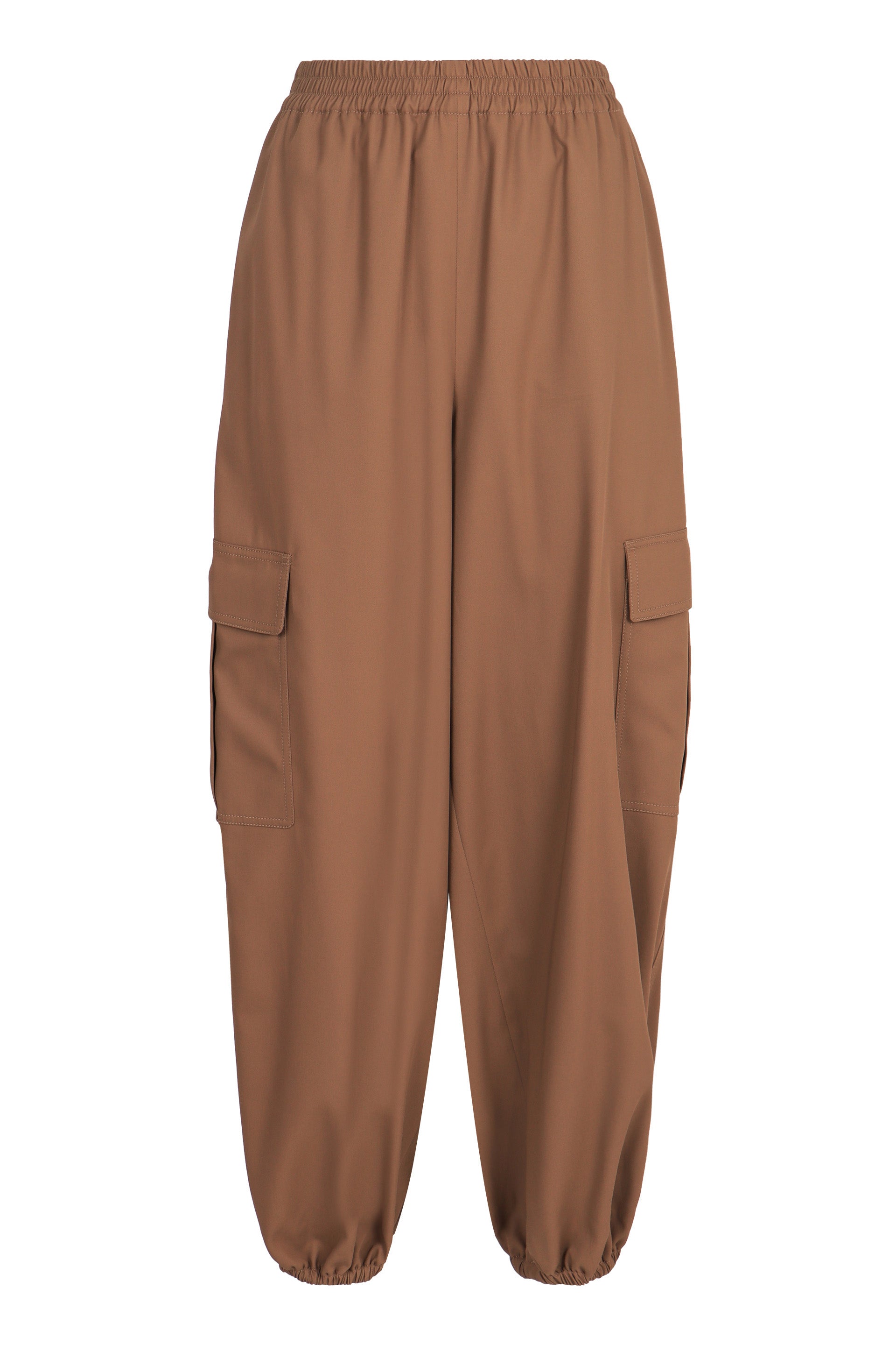 Max Mara Pantaloni baggy Glauco in cotone