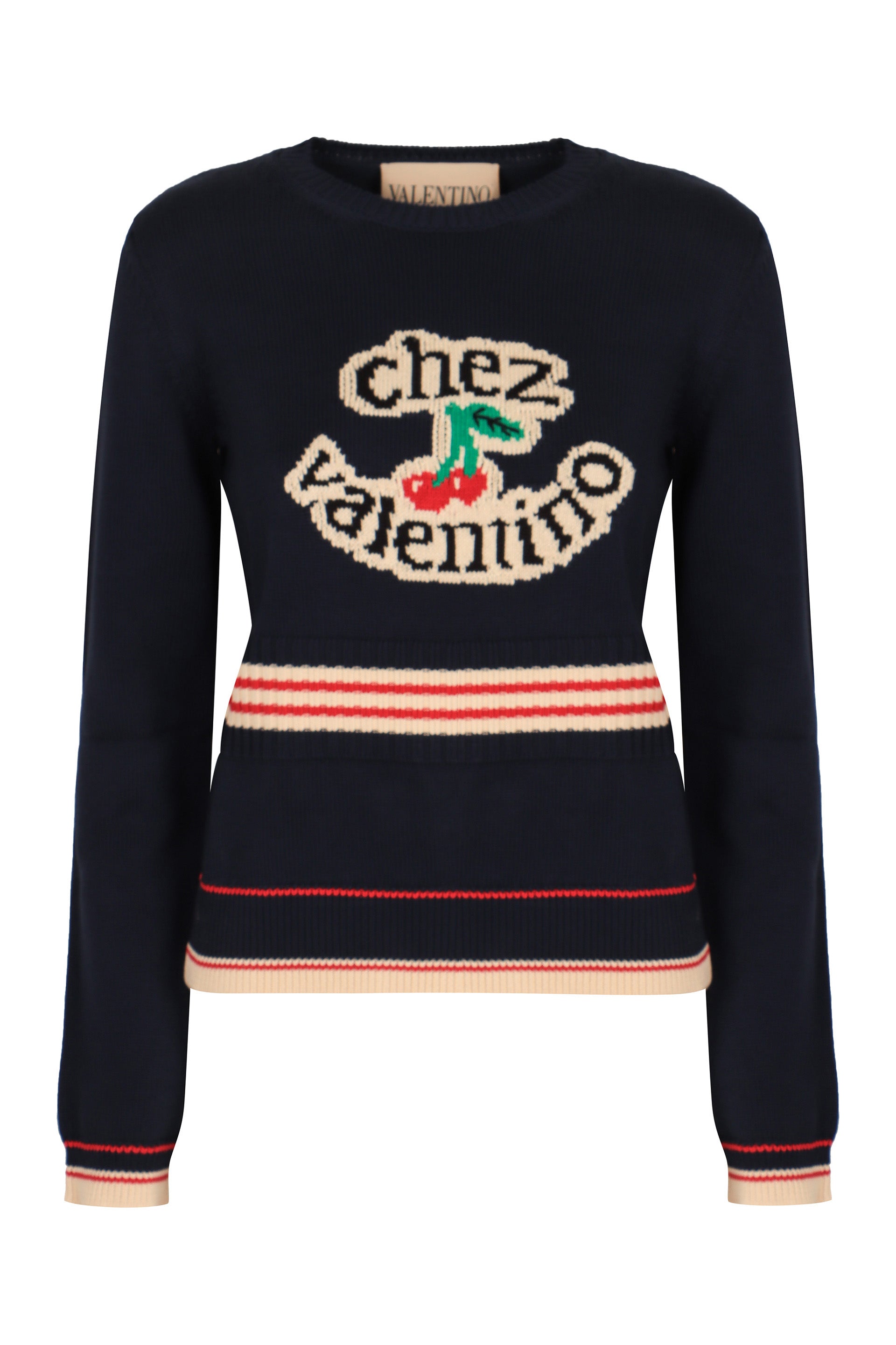 Valentino Garavani Maglione girocollo in cotone