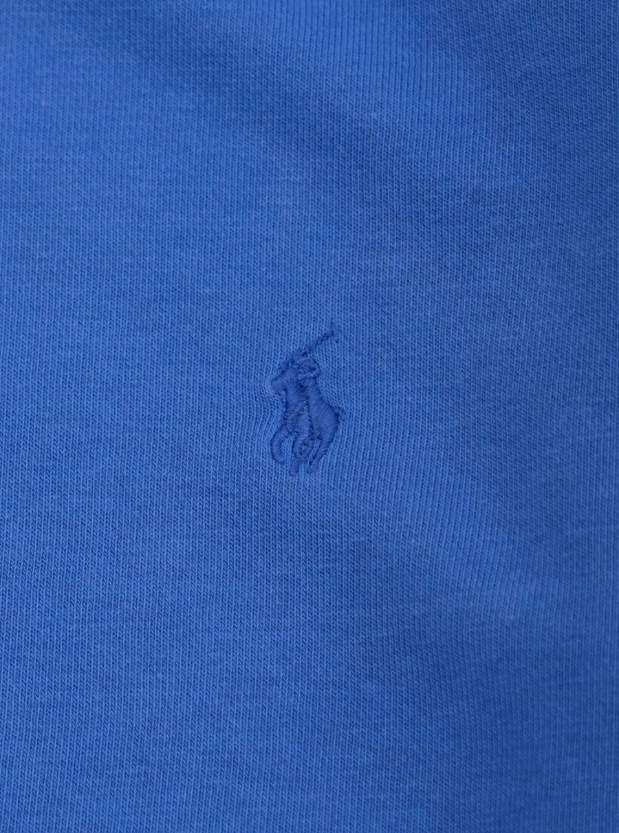 Polo ralph lauren kids Felpa Girocollo con Ricamo Cavallino sul Fronte in Misto Cotone Blu Bambino, view 3