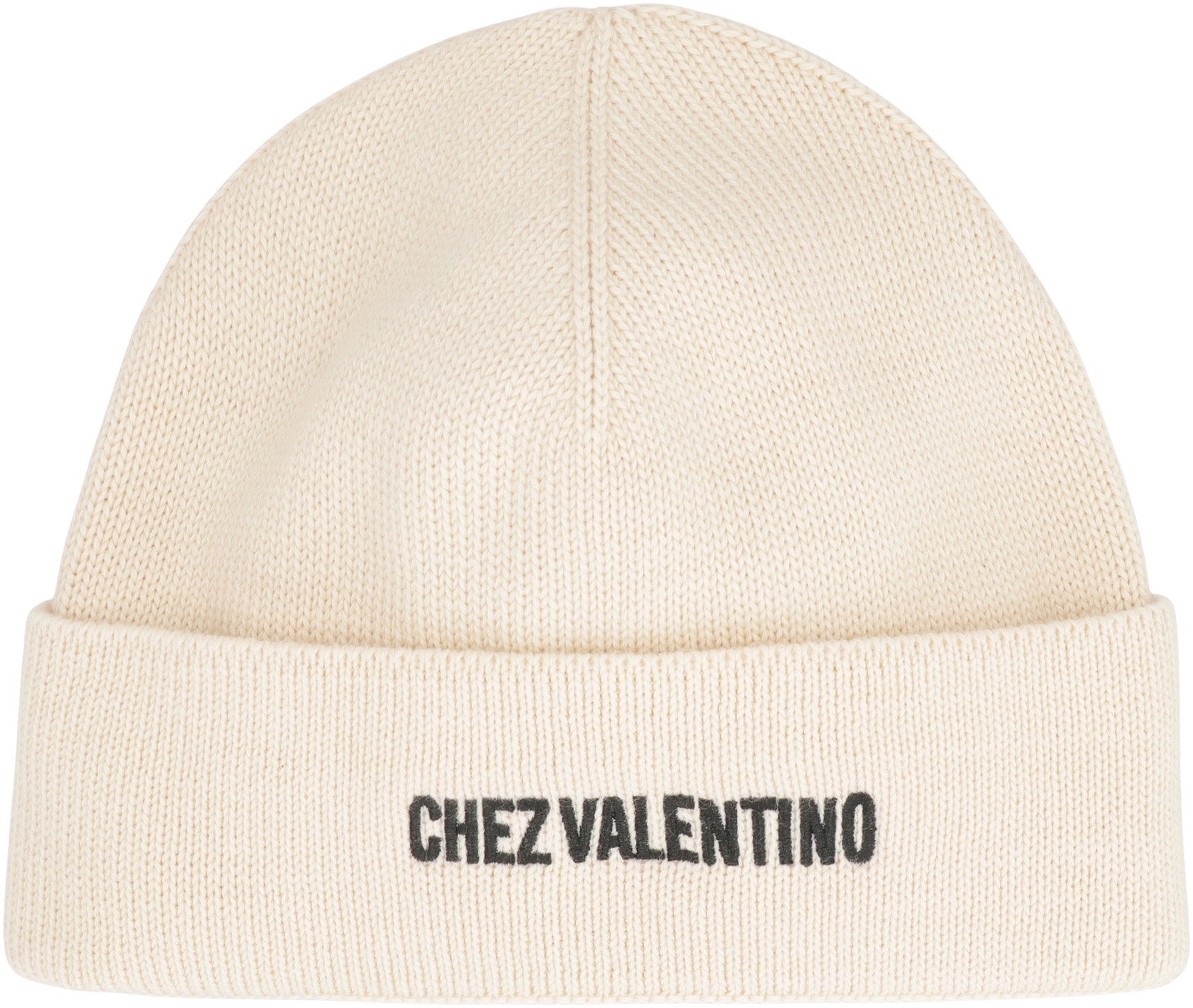 Valentino Garavani Cappello in maglia a coste
