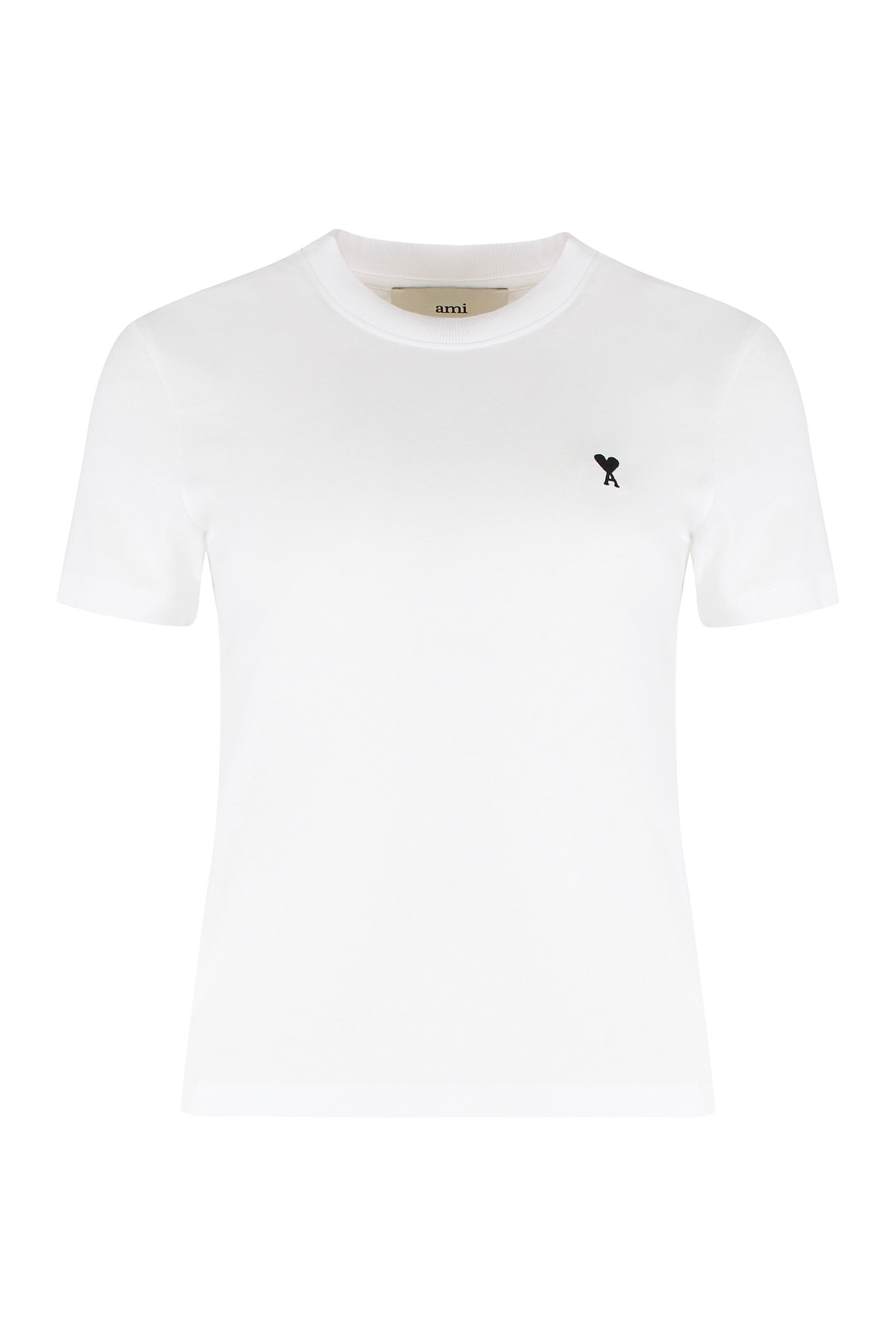 AMI Paris T-shirt girocollo in cotone