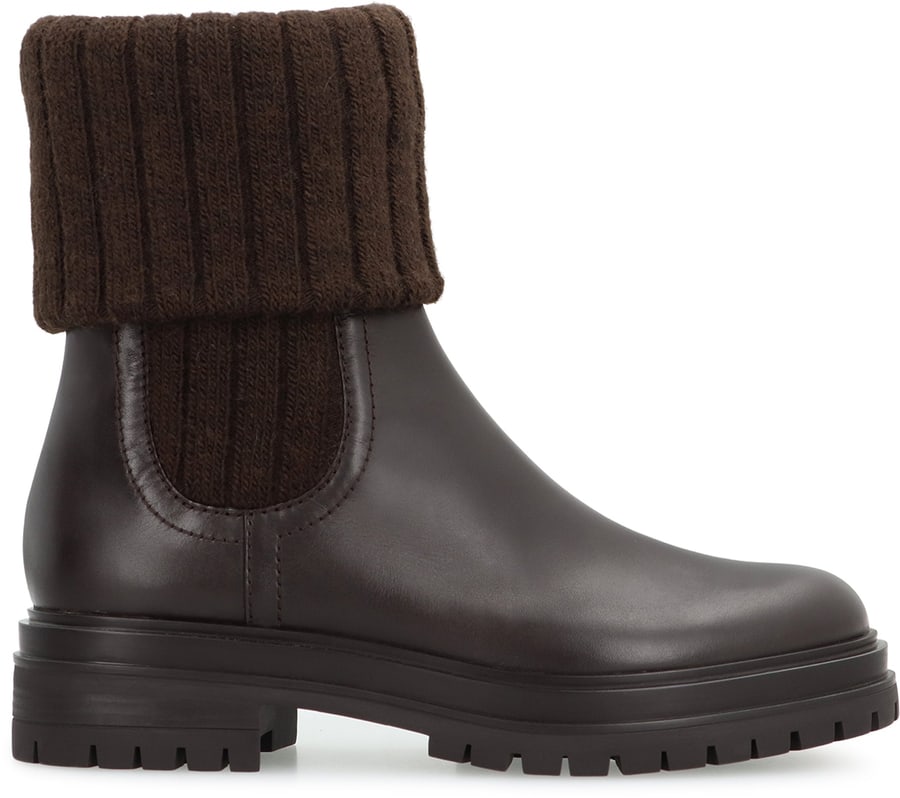 Gianvito Rossi Chelsea boots Tenney in pelle