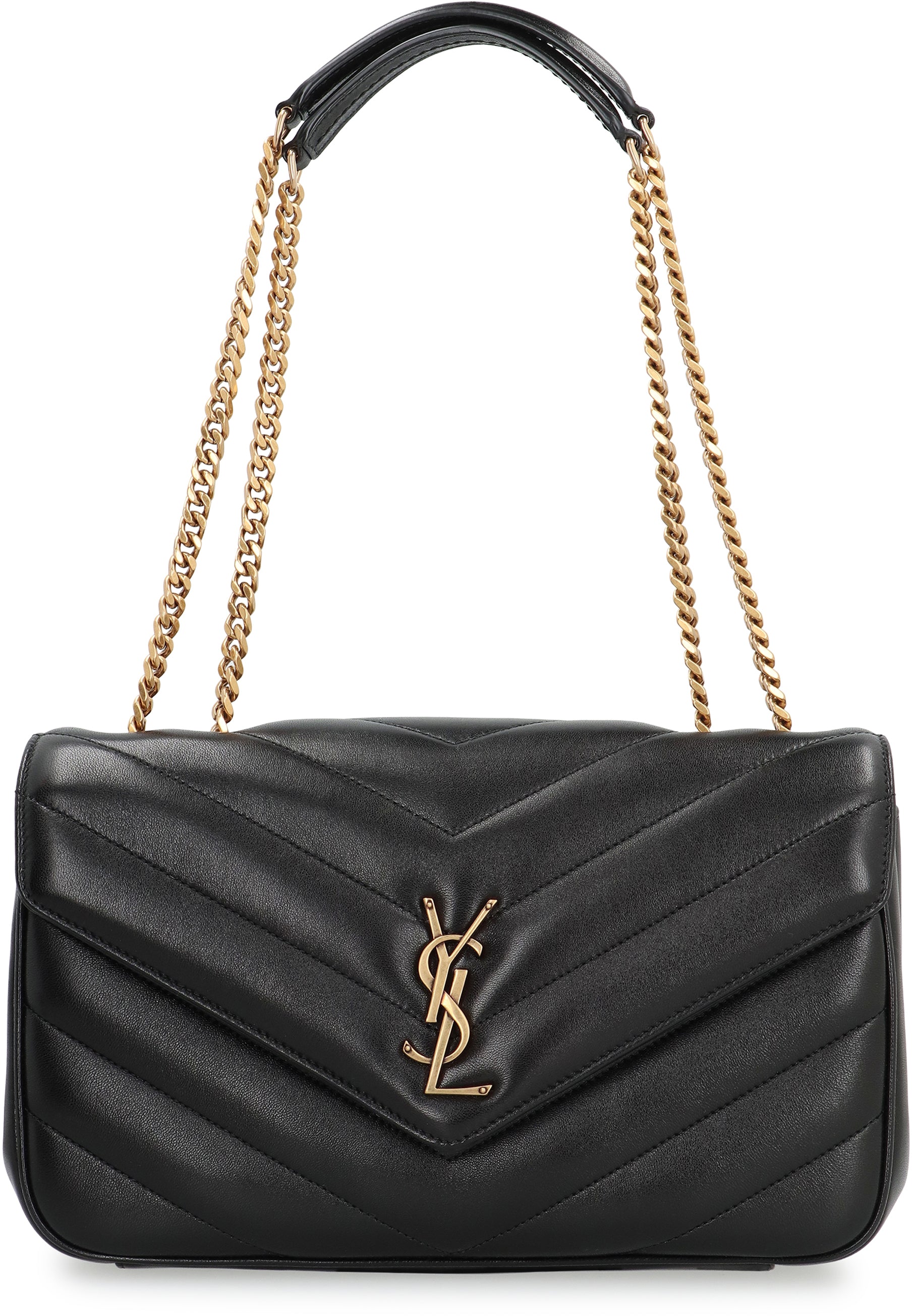 Saint Laurent Borsa Loulou Media in pelle