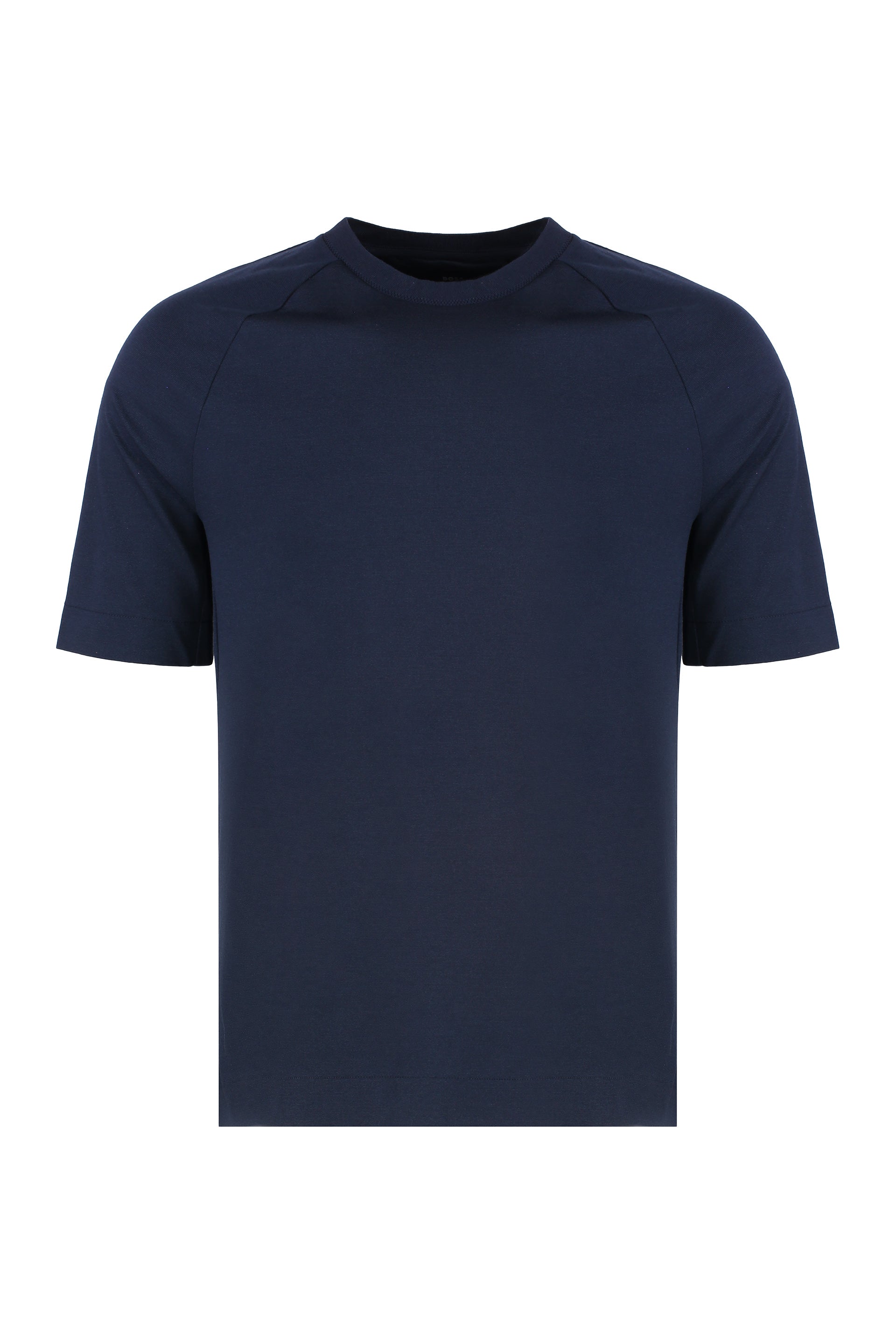 Boss T-shirt in misto-lana