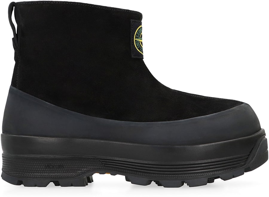 Stone Island Stivaletti in suede
