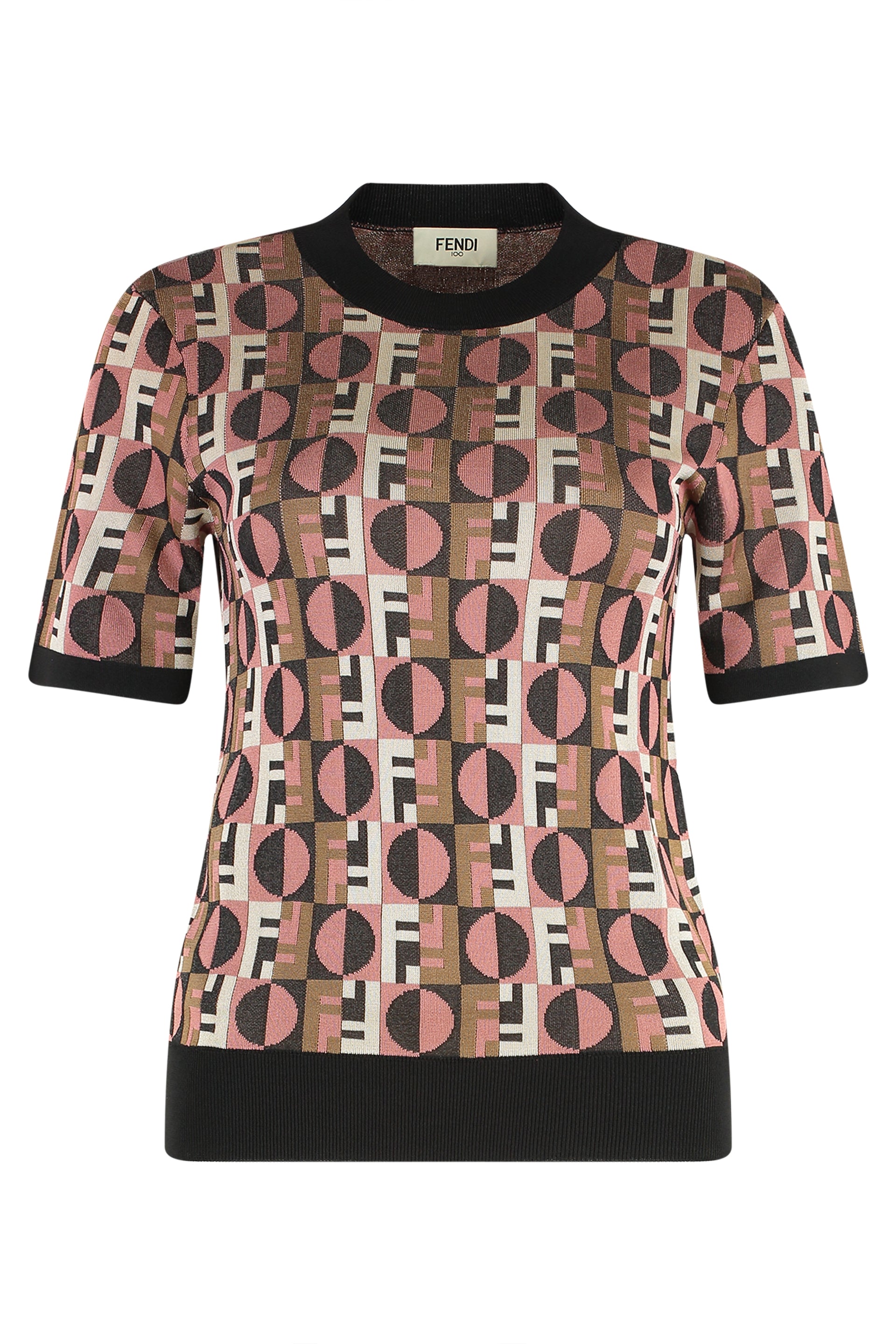 Fendi T-shirt in viscosa