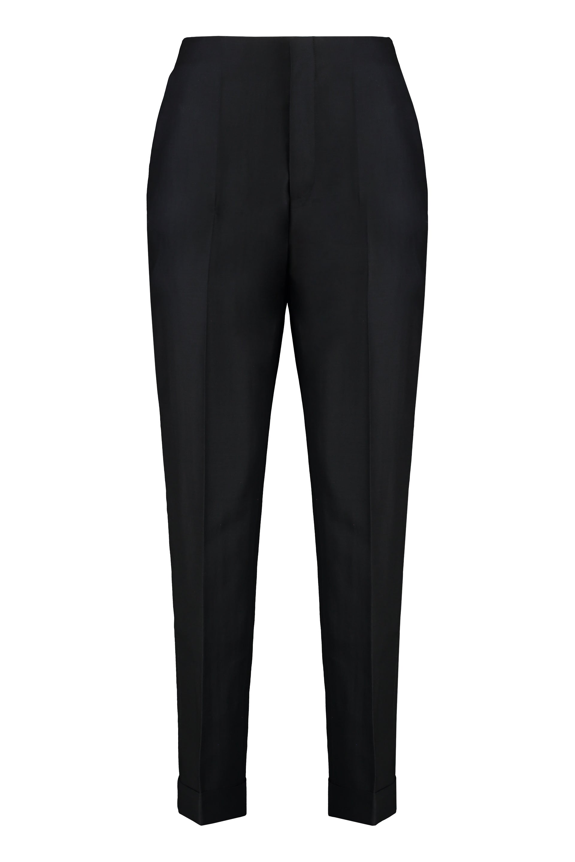 Alberta Ferretti Pantaloni in lana e seta