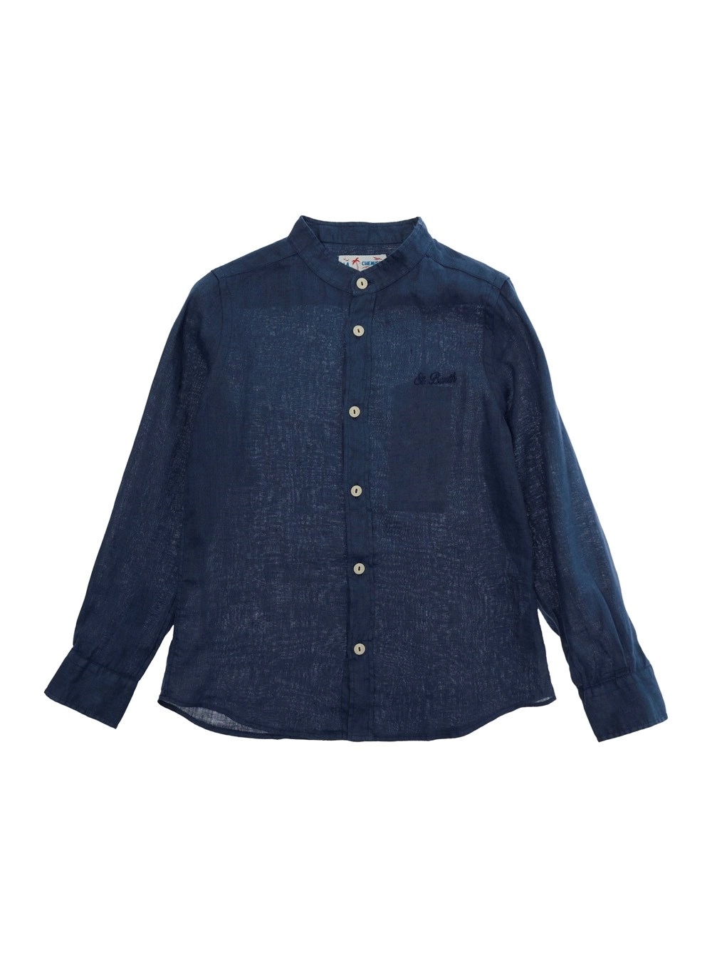 Mc2 saint barth kids Camicetta 'PATI' in Lino Blu Donna