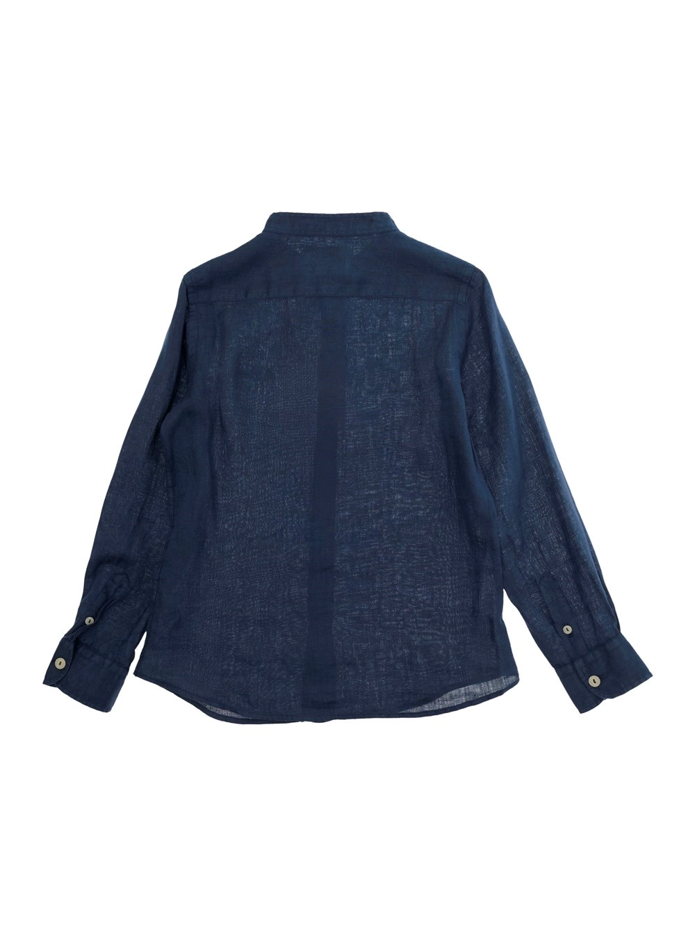 Mc2 saint barth kids Camicetta 'PATI' in Lino Blu Donna, view 2