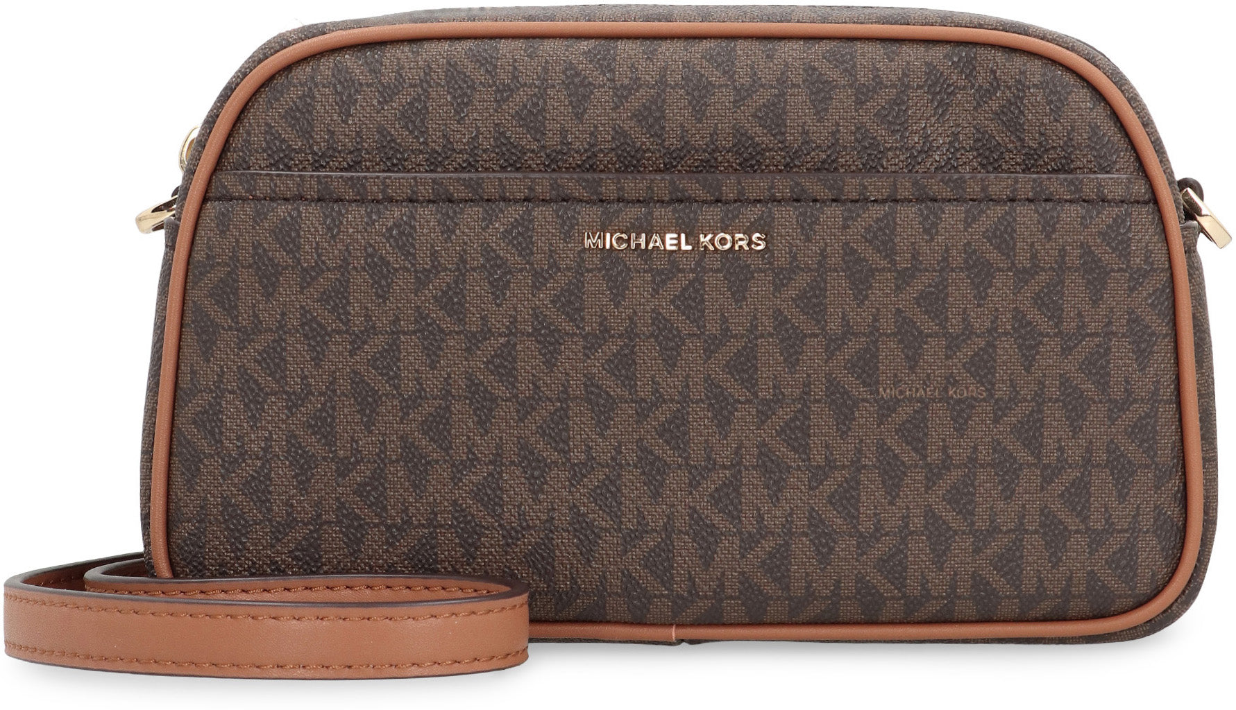 MICHAEL MICHAEL KORS Camera bag Jet Set in tela spalmata