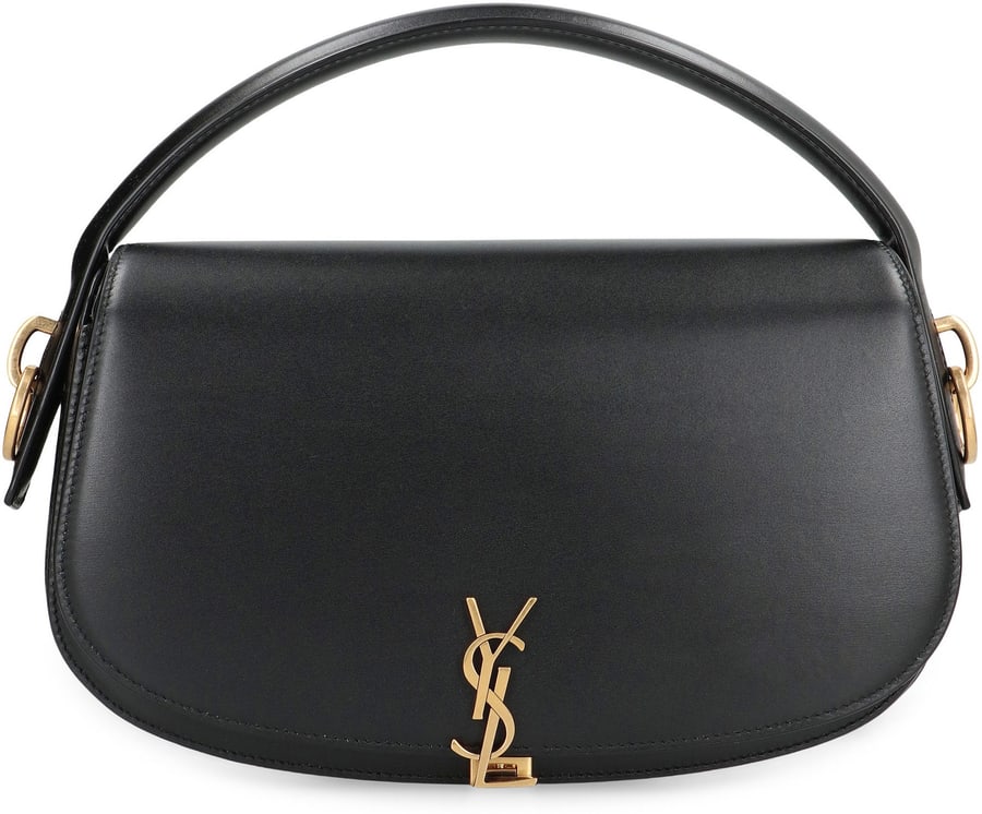 Saint Laurent Borsa a spalla Voltaire in pelle