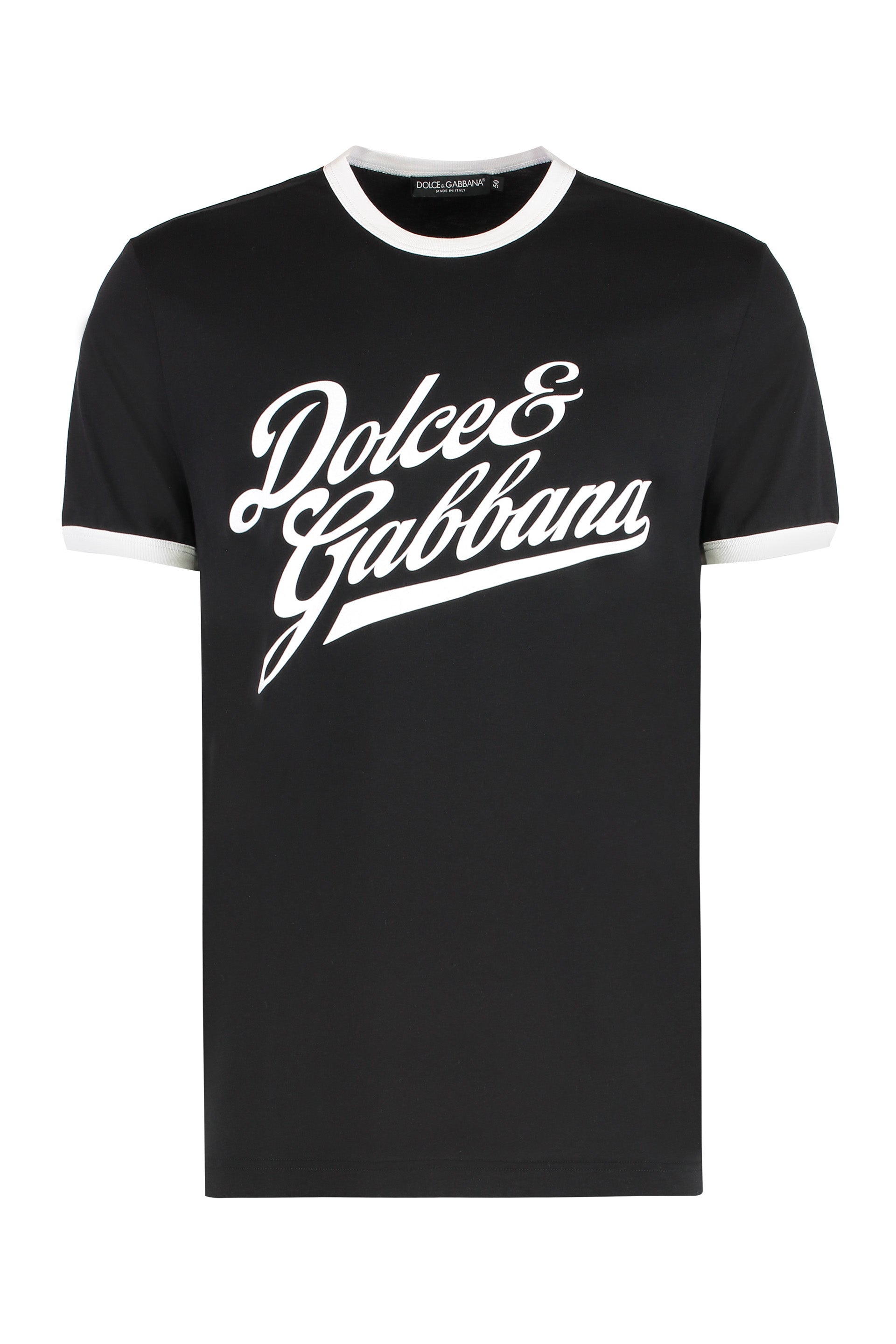 Dolce & Gabbana T-shirt girocollo in cotone