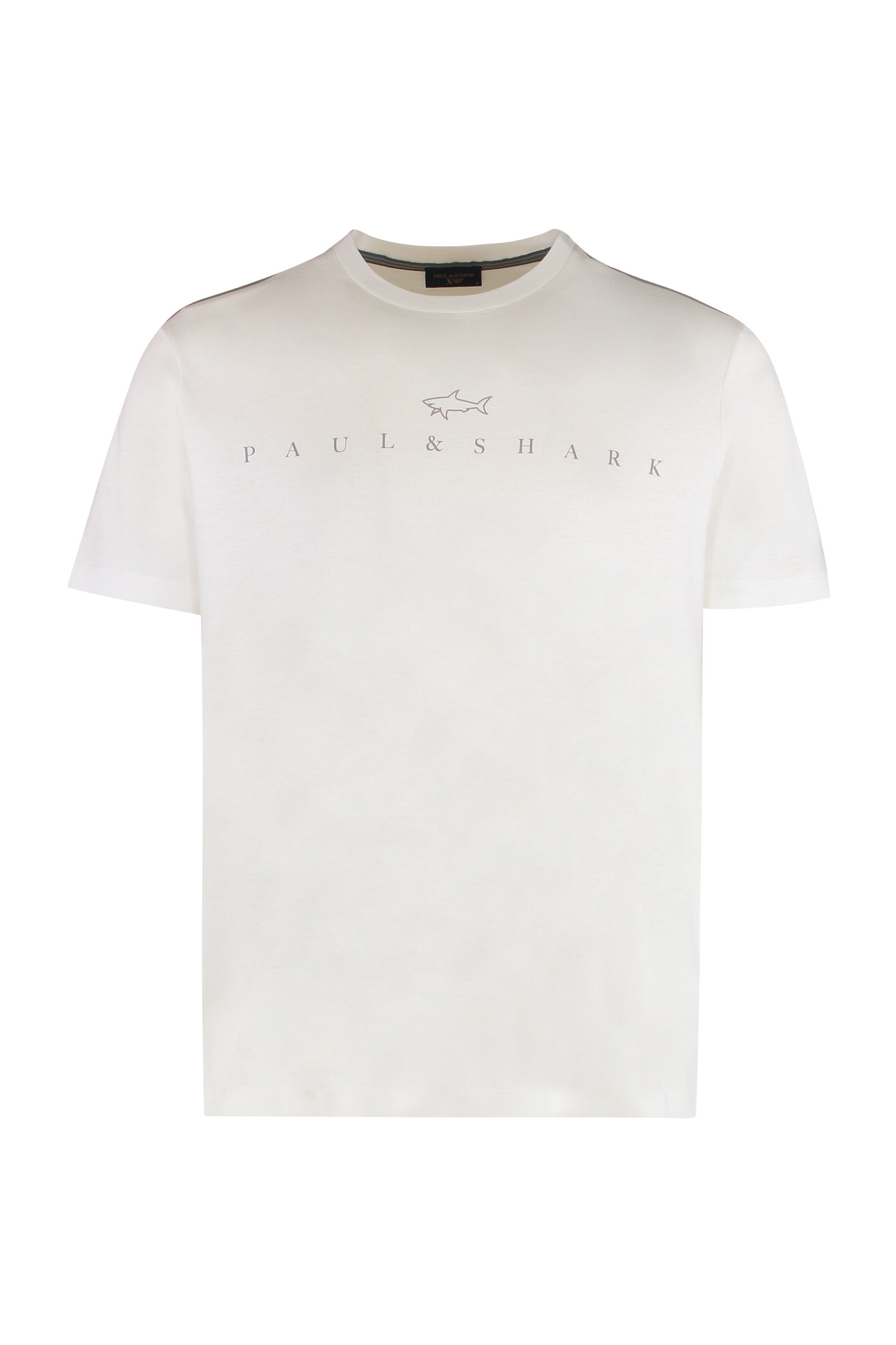 Paul&Shark T-shirt in jersey di cotone con stampa logo