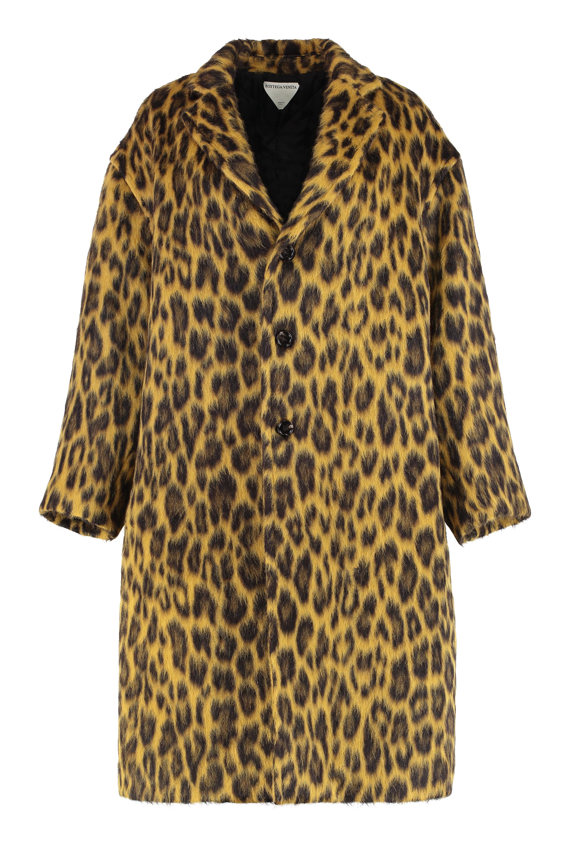 Bottega Veneta Cappotto oversize leopardato