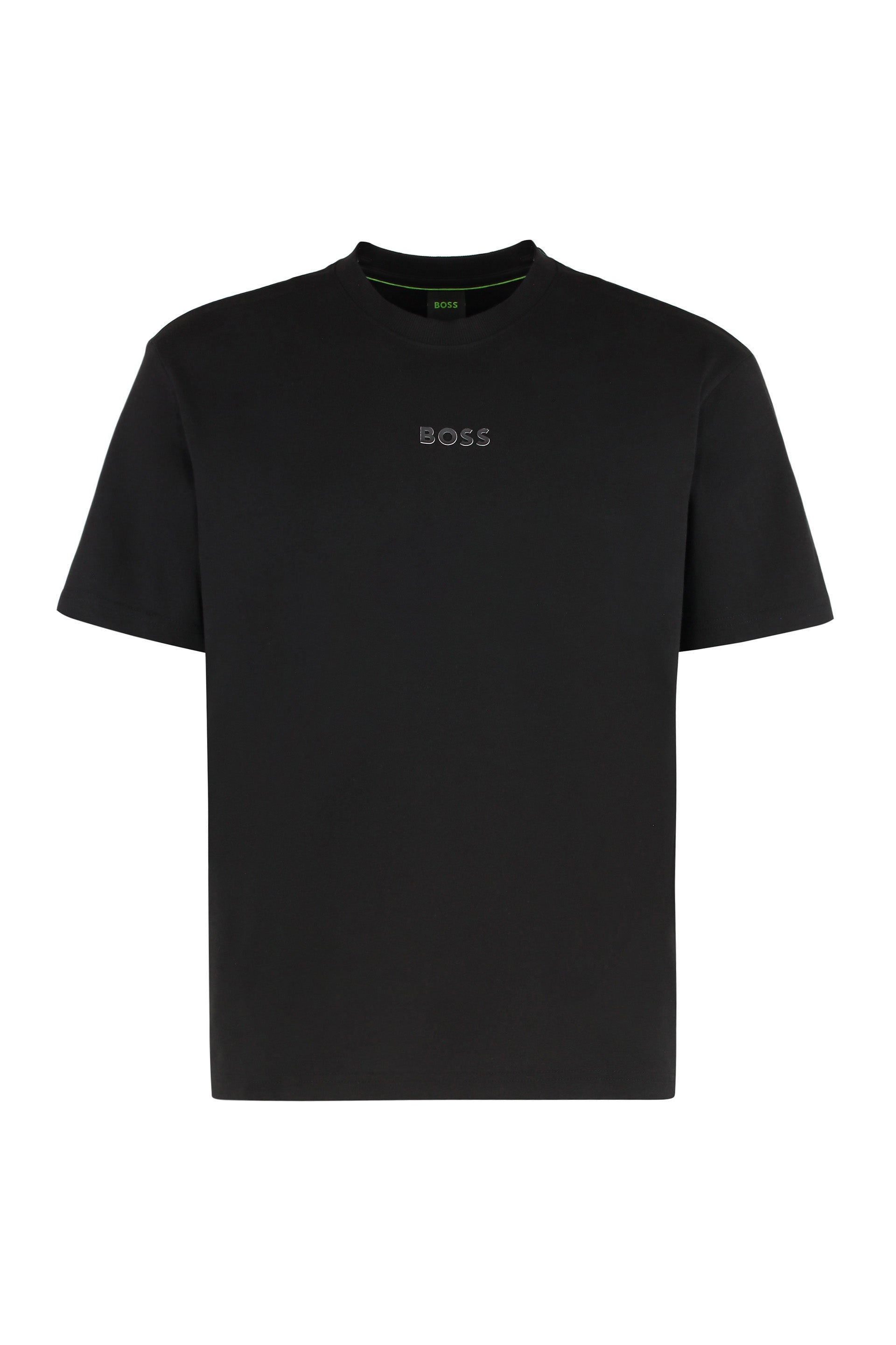 Boss T-shirt in cotone con logo