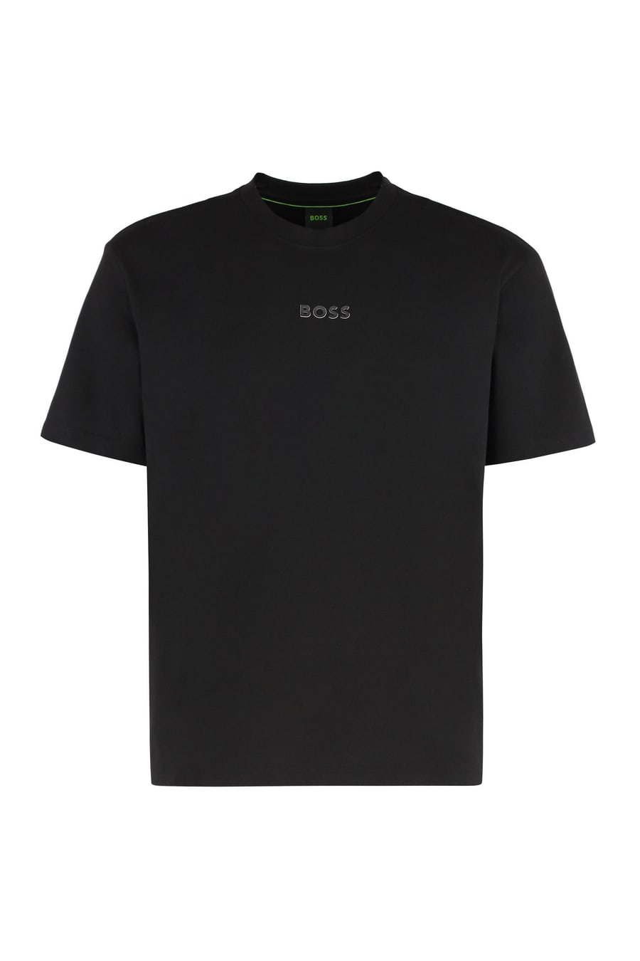 Boss T-shirt in cotone con logo