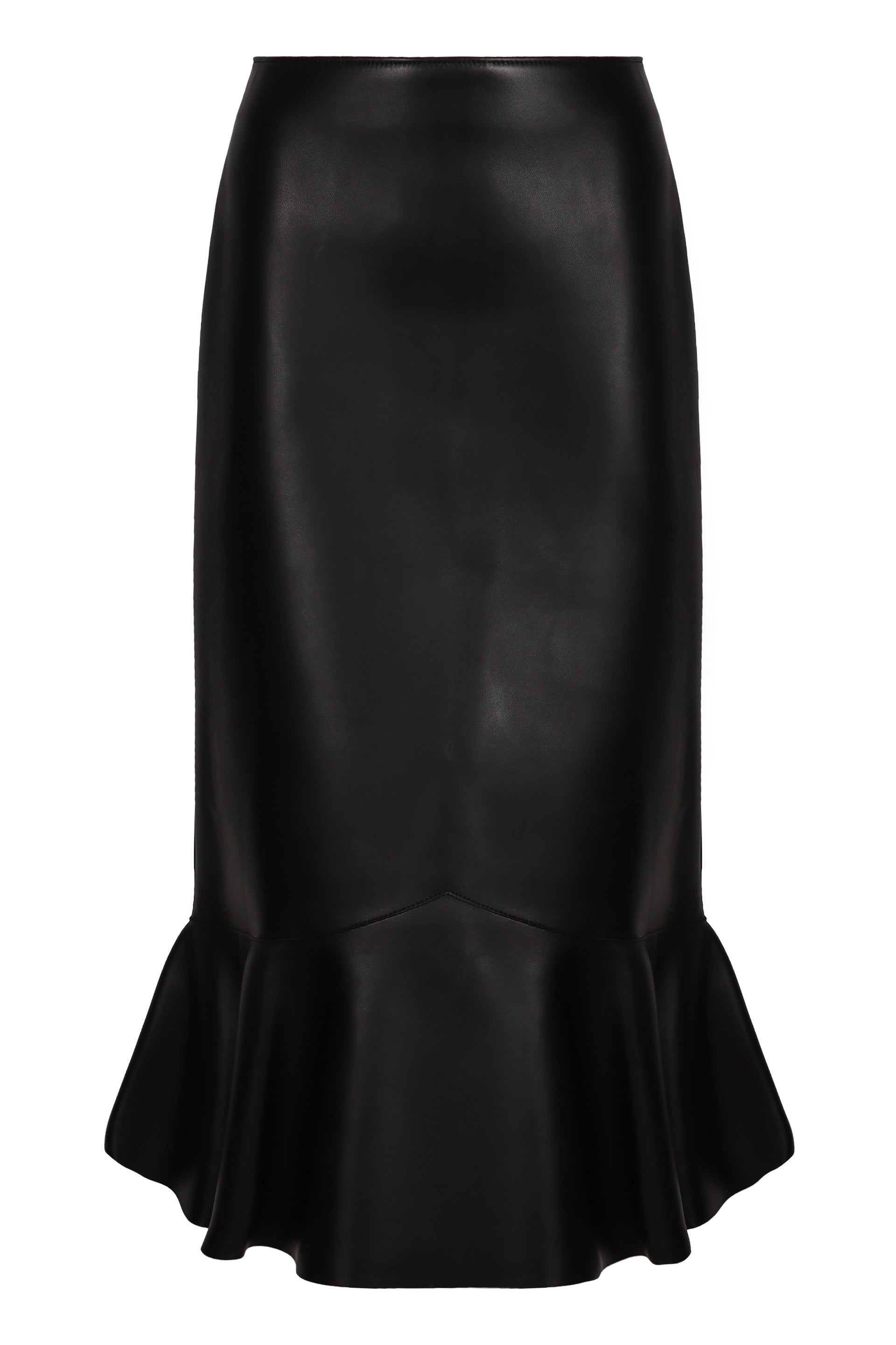 Fendi Gonna in nappa nera