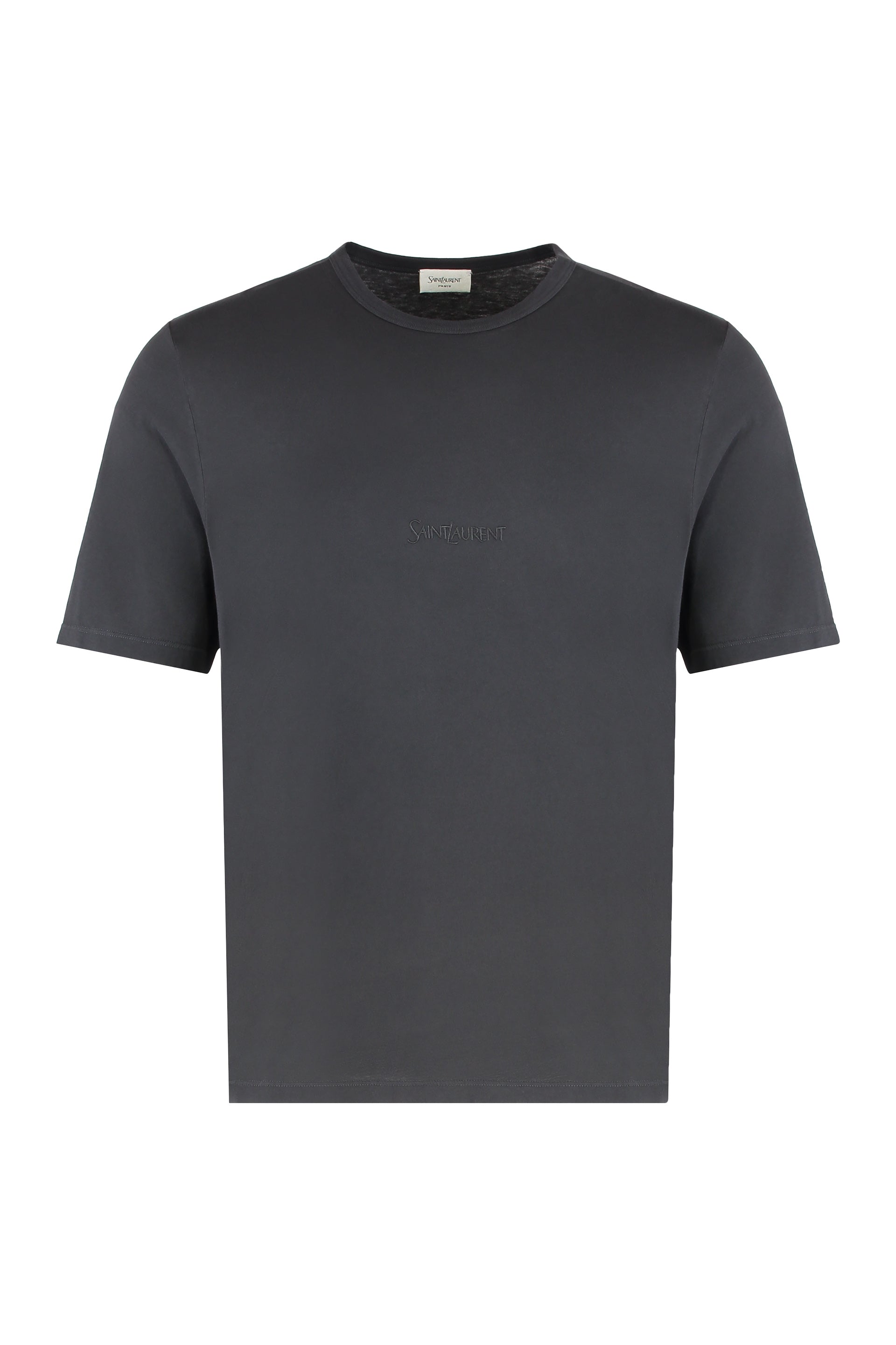 Saint Laurent T-shirt girocollo in cotone