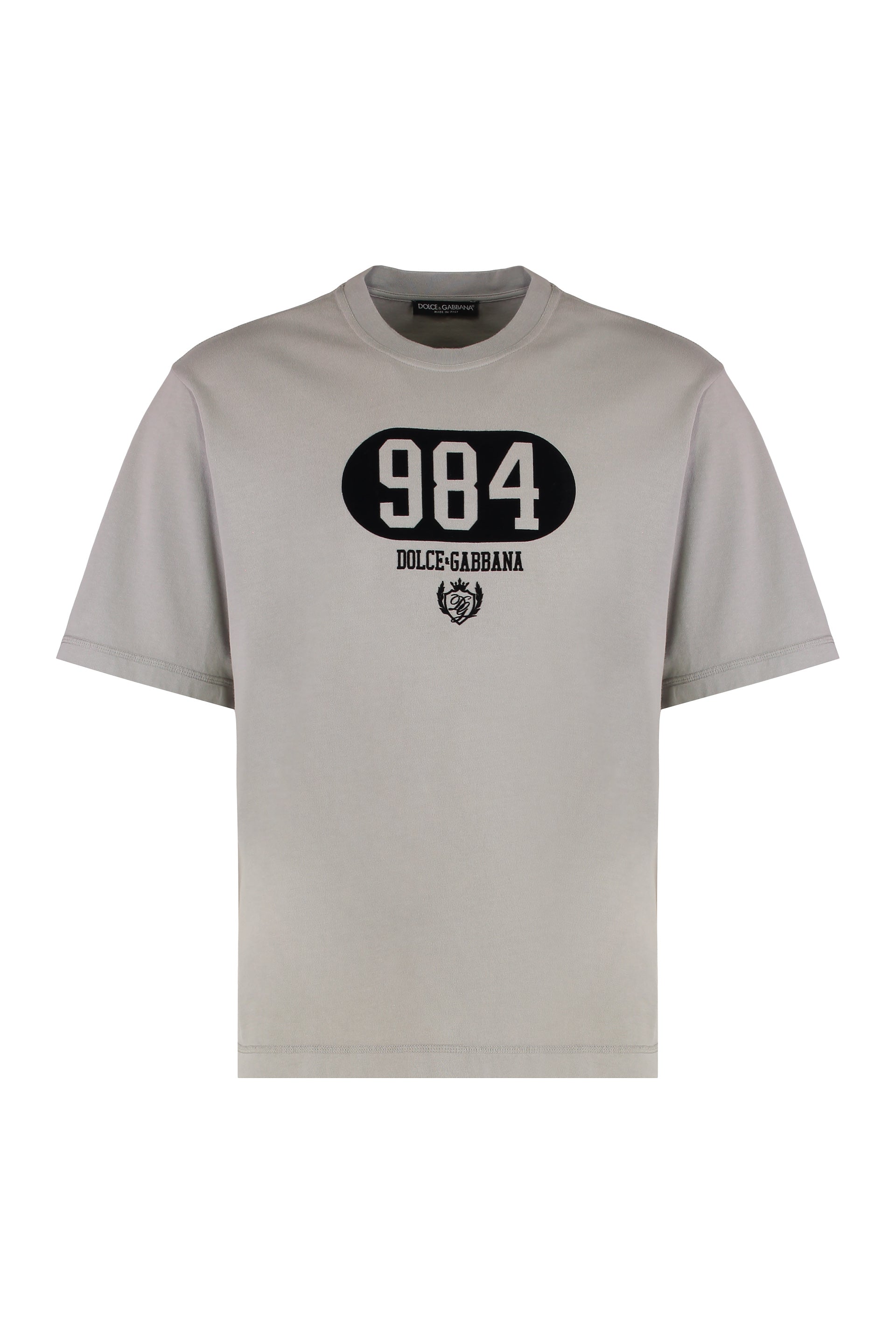 Dolce & Gabbana T-shirt girocollo in cotone