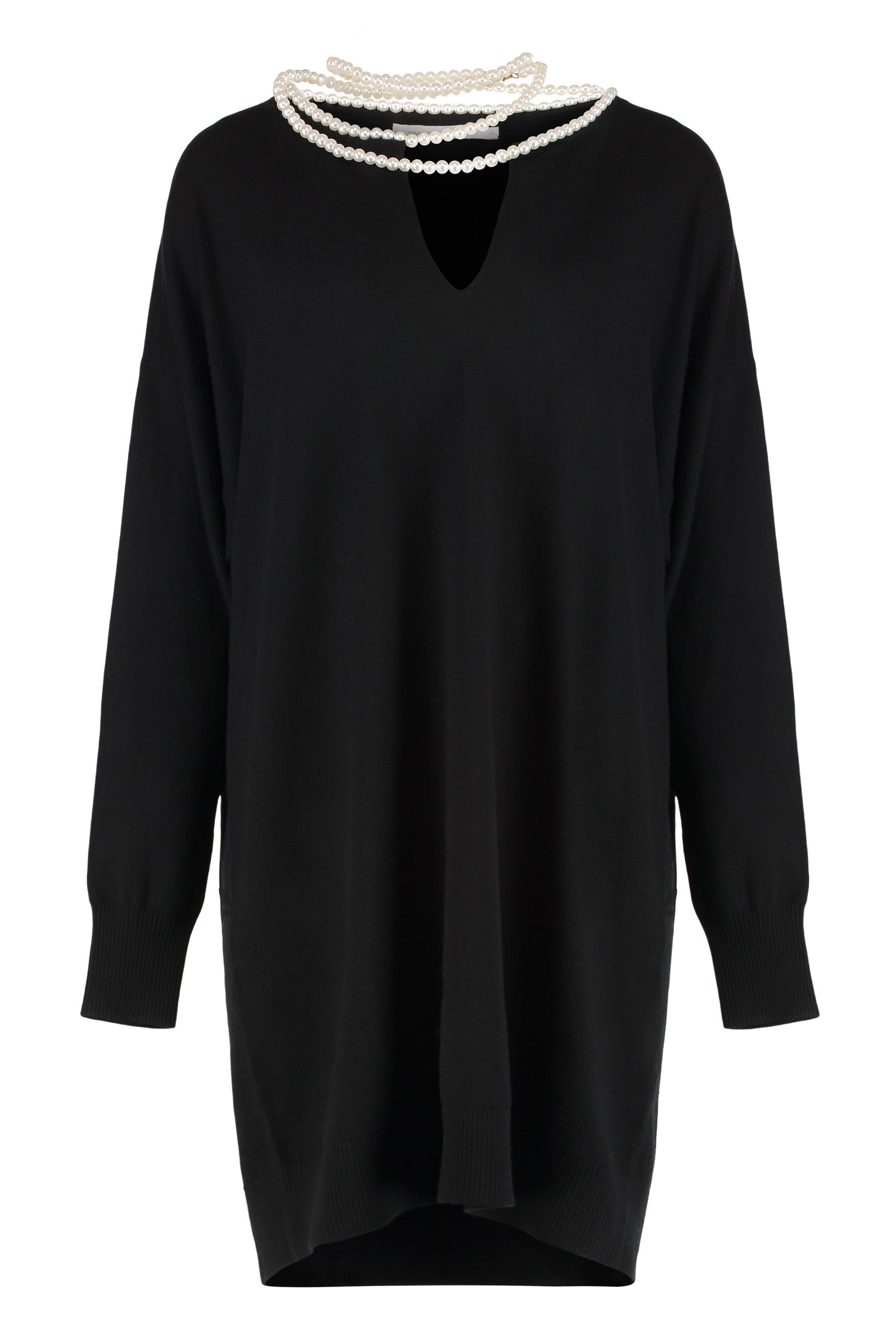 Zimmermann Mini abito Crush in maglia di lana