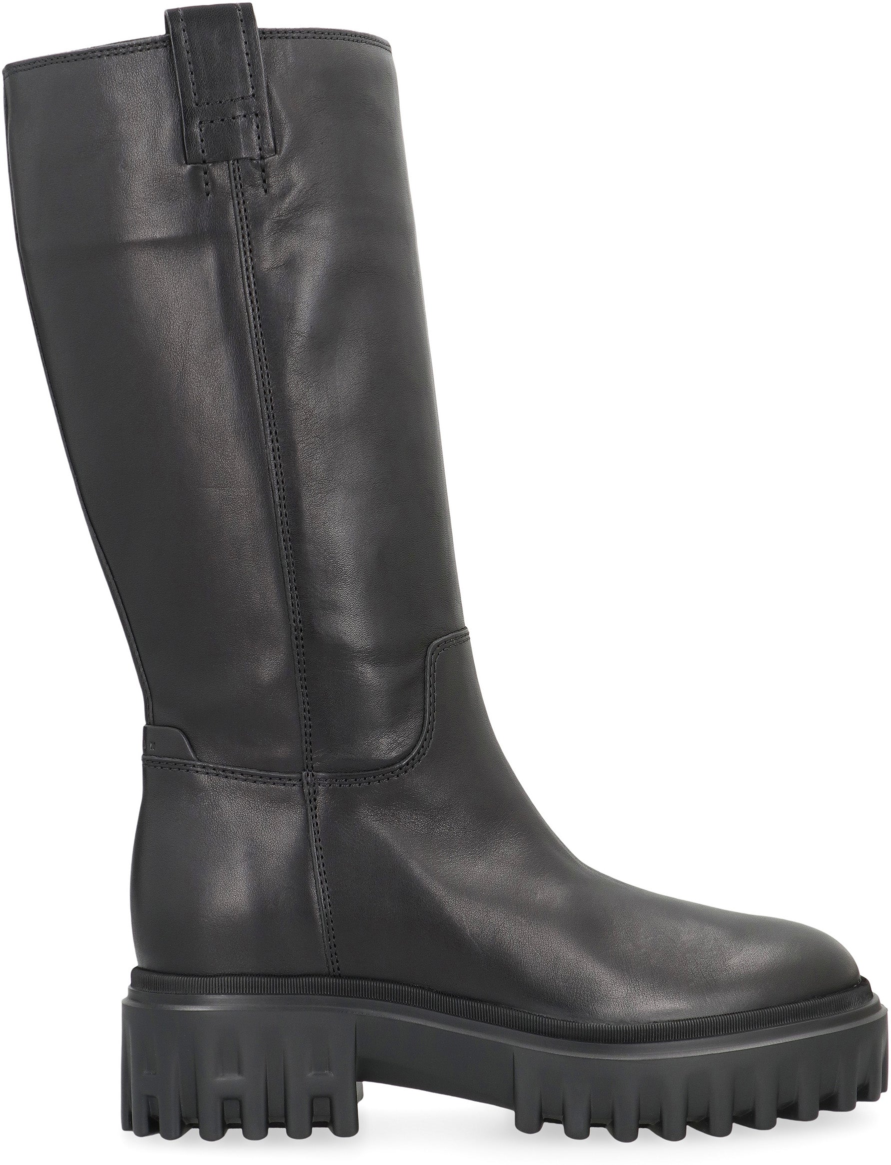 Hogan Stivali Hogan H700 in pelle