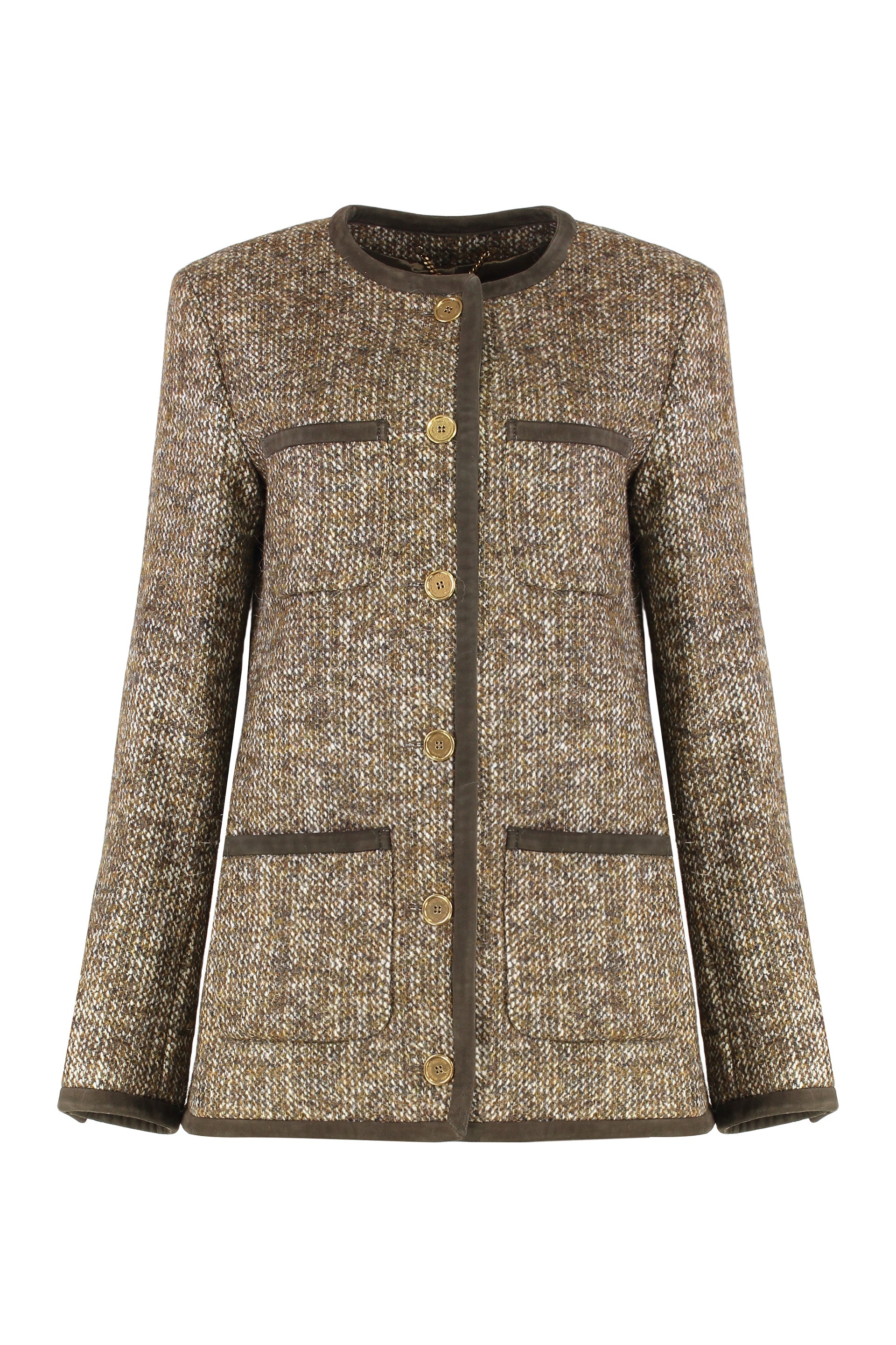 Golden Goose Giacca in tweed di lana