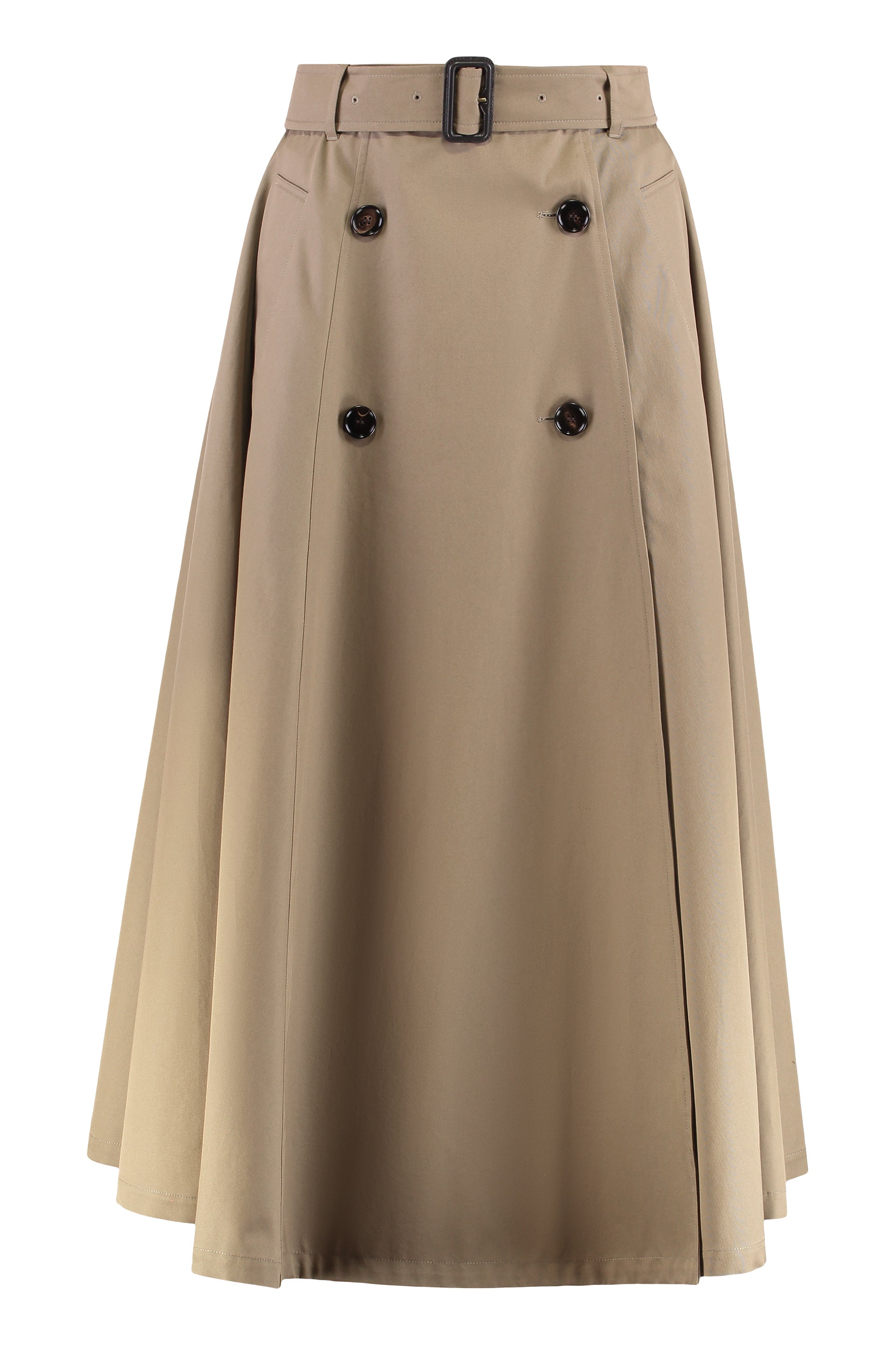 Burberry Gonna trench midi in gabardine