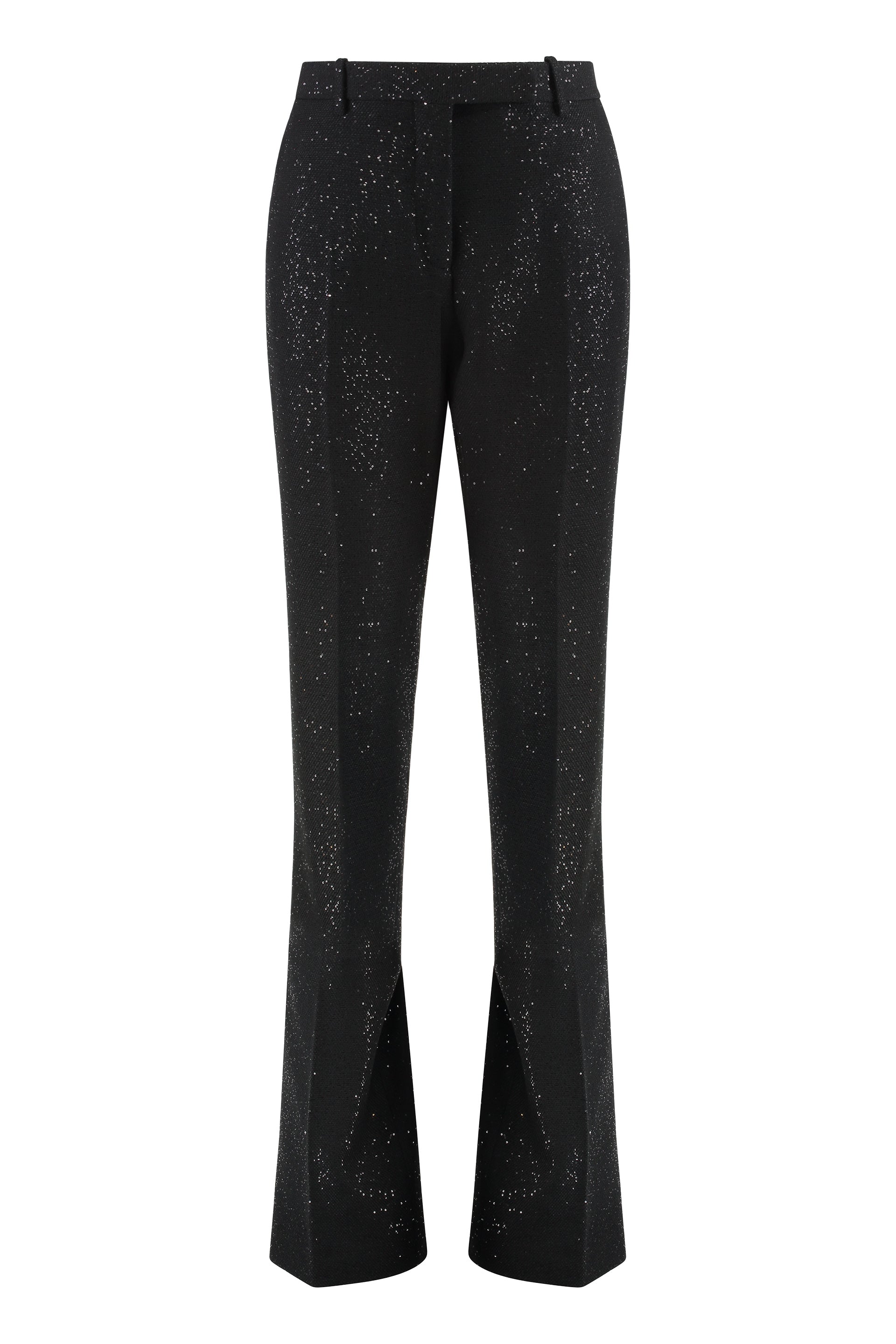 Tom Ford Pantaloni dritti sartoriali in crepe di misto lana
