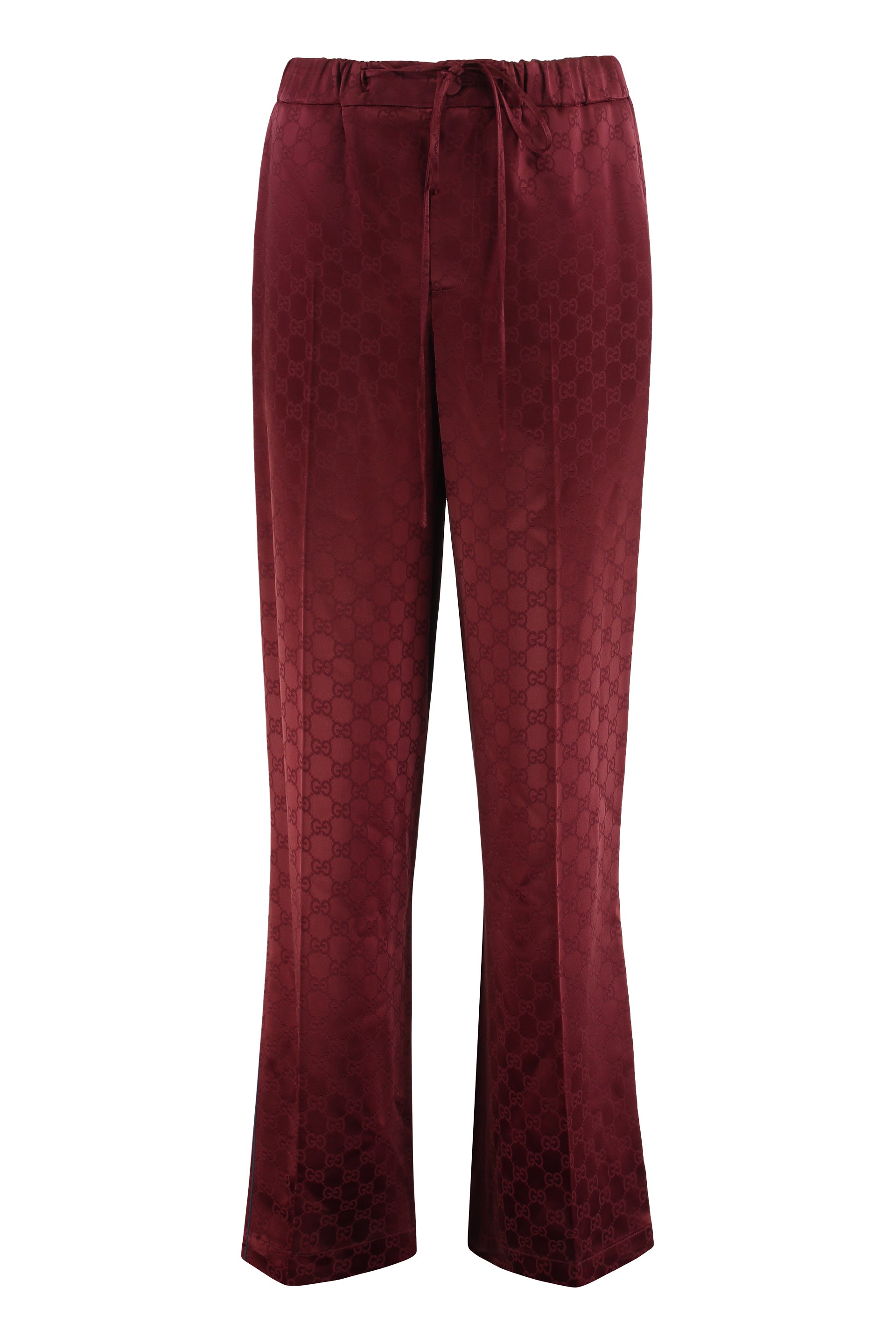 Gucci Pantalone in raso GG