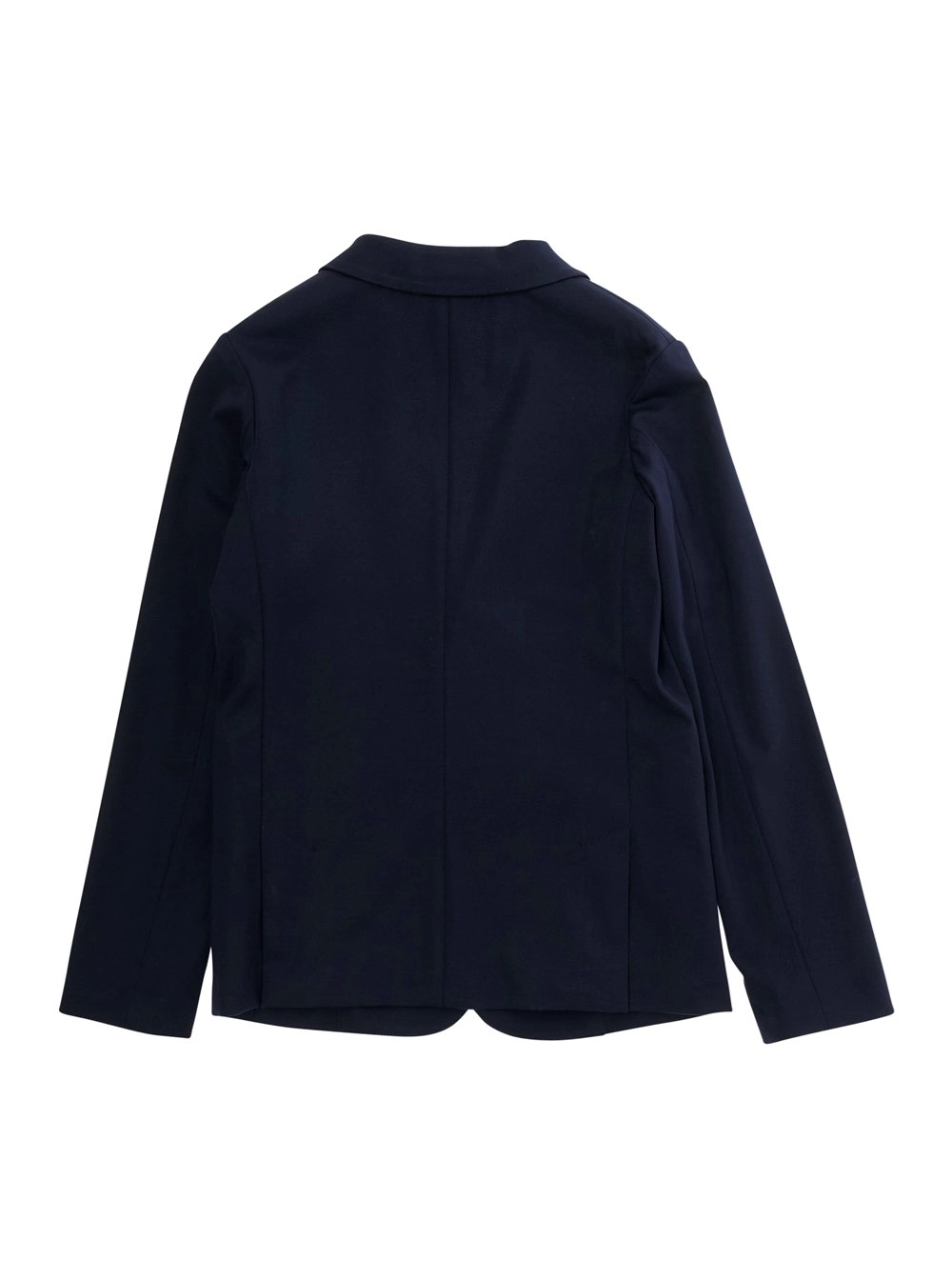 Emporio armani kids Giacca con Revers Classici e Tasche sul Fronte in Misto Viscosa Nera Bambino, view 2