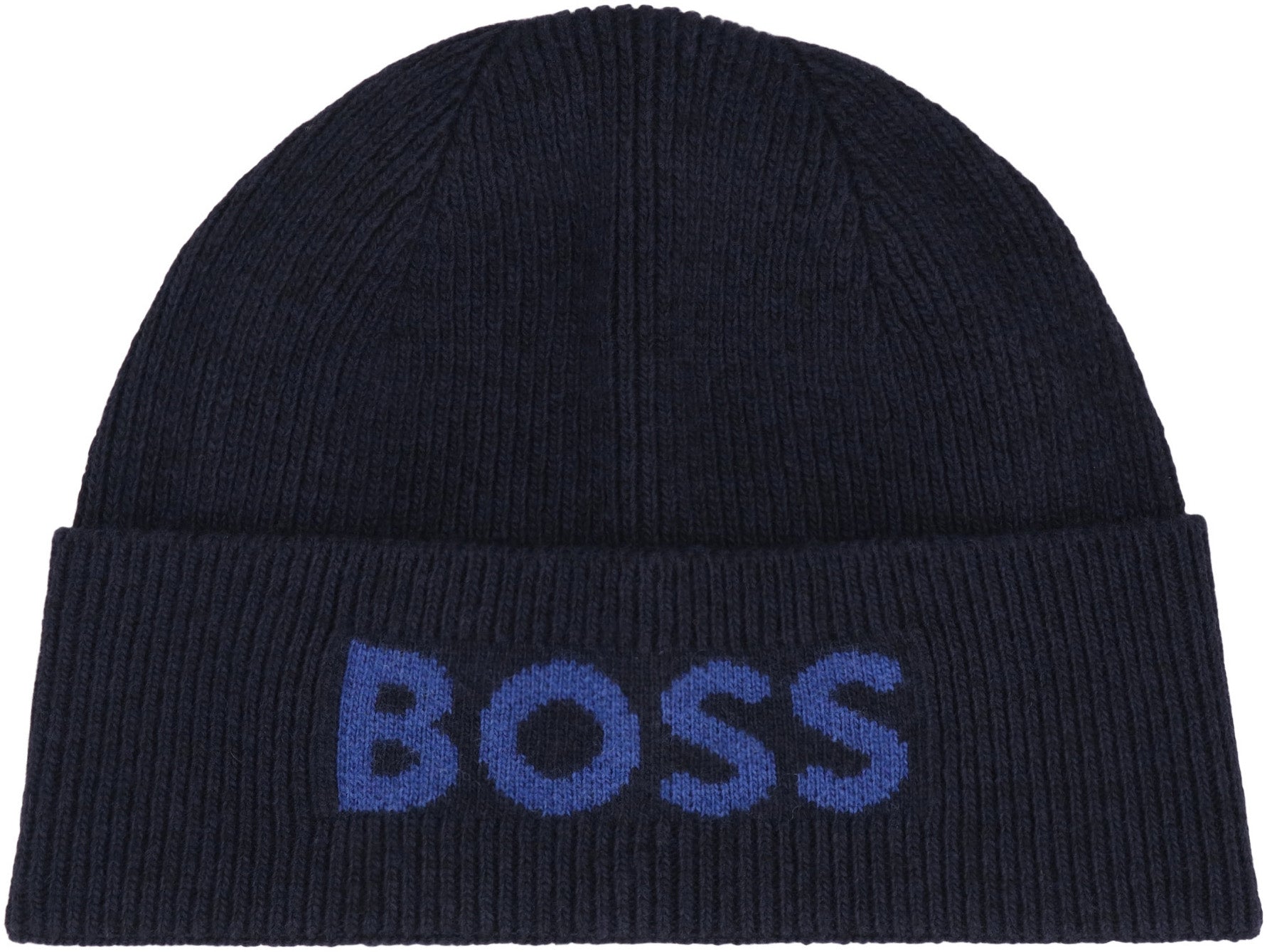 Boss Berretto in maglia con logo