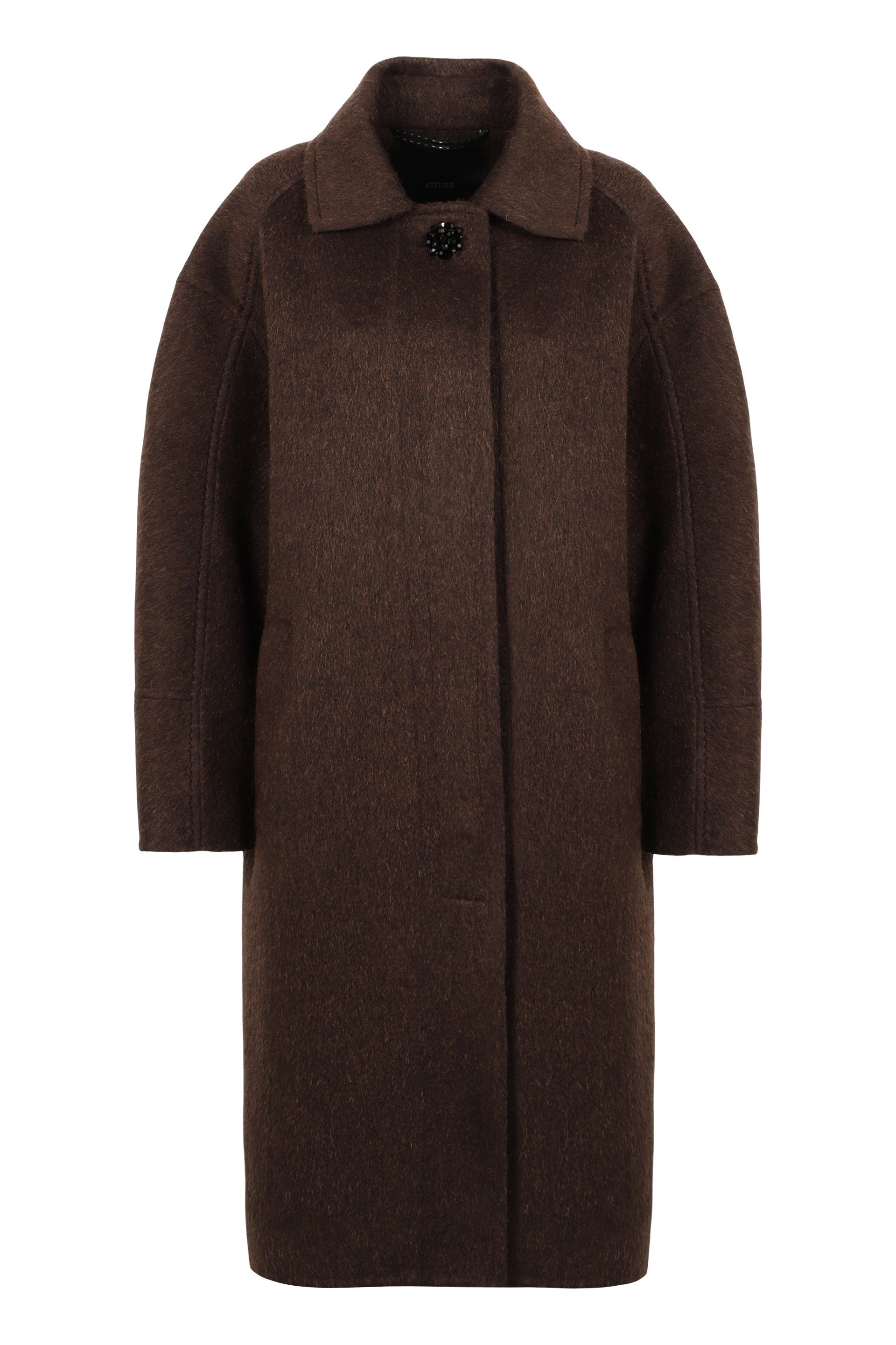 Max Mara Cappotto Cocoon in lana e mohair