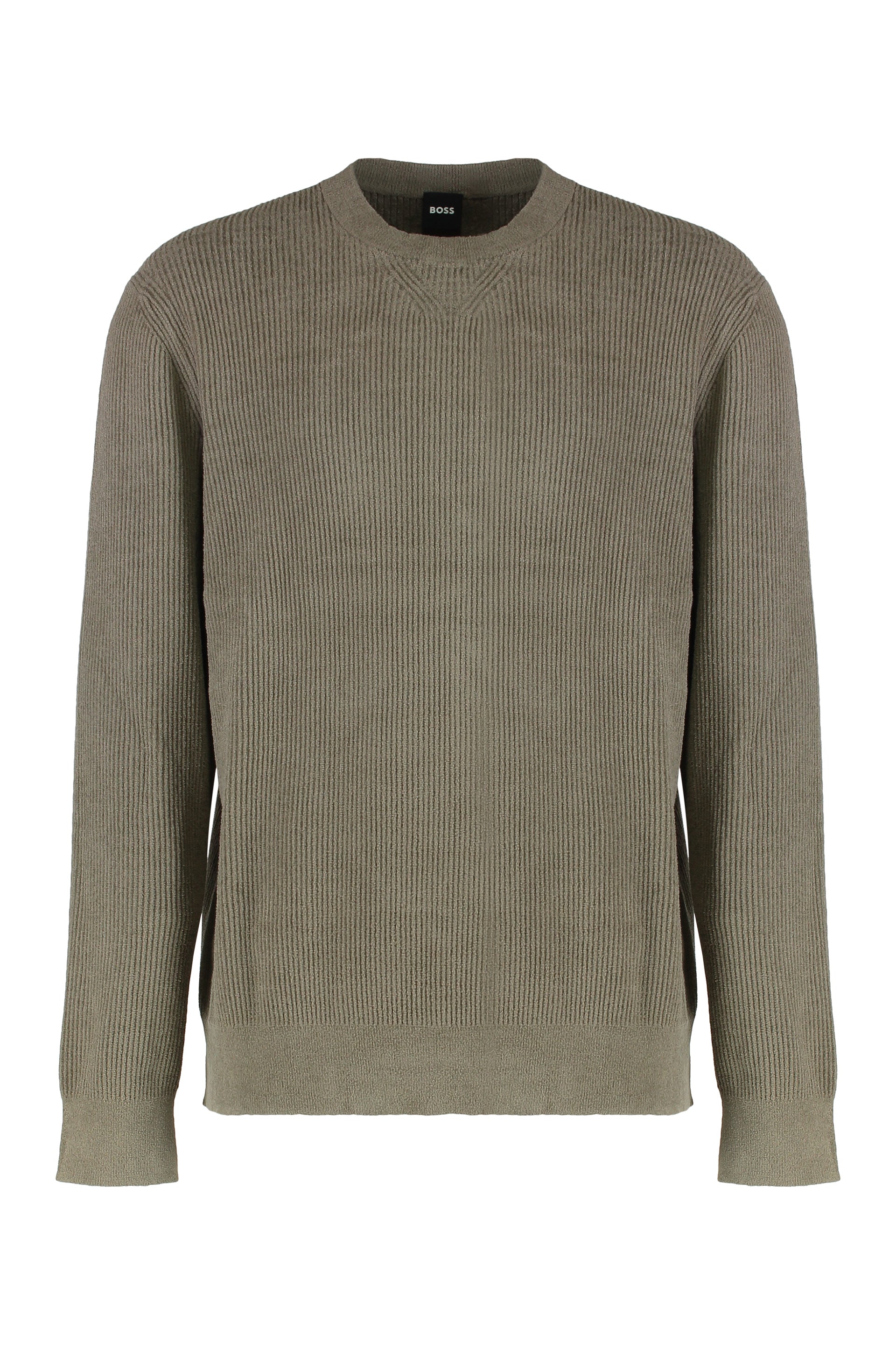 Boss Maglione con lavorazione effetto velluto a coste