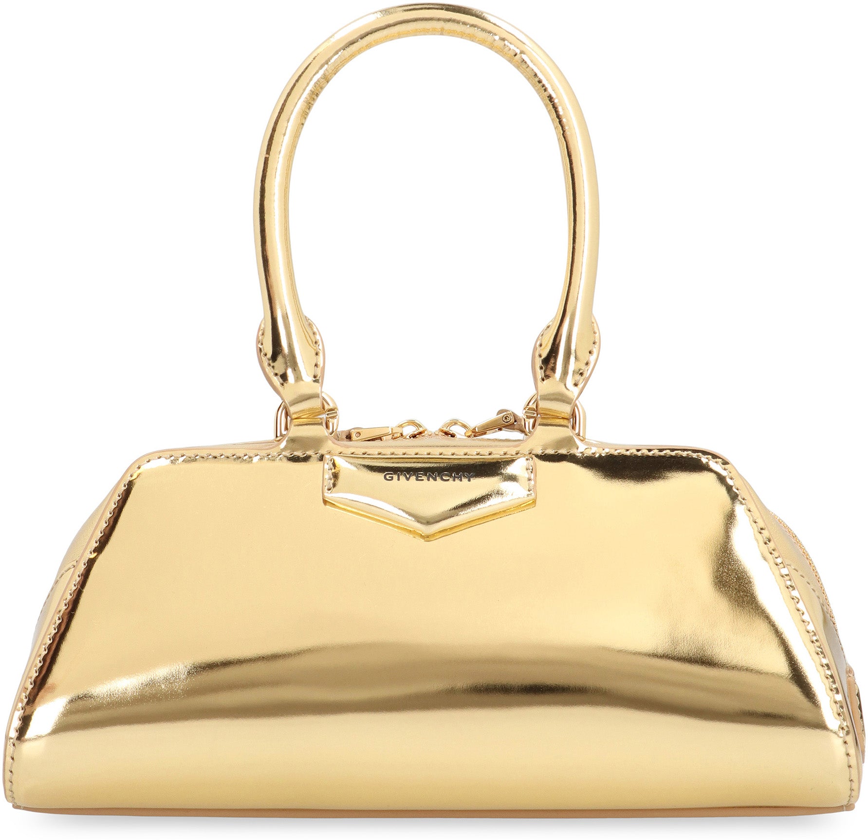 Givenchy Borsa Antigona East-West mini in pelle laminata