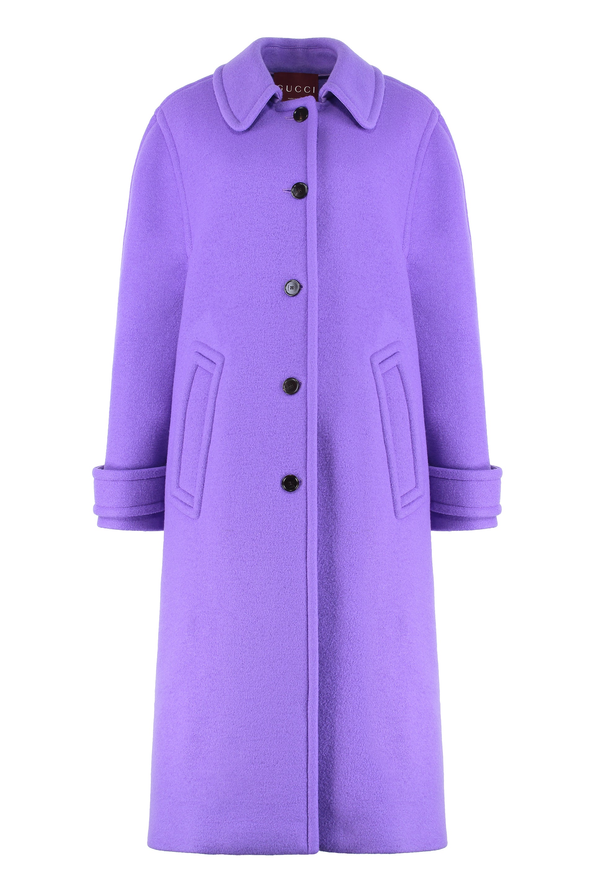 Gucci Cappotto in lana cashmere compatta