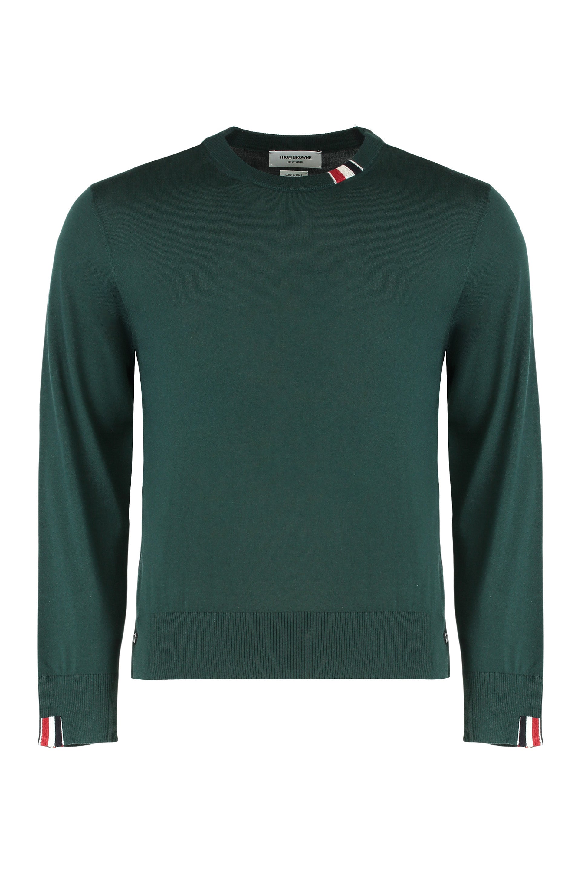 Thom Browne Maglione girocollo in lana vergine