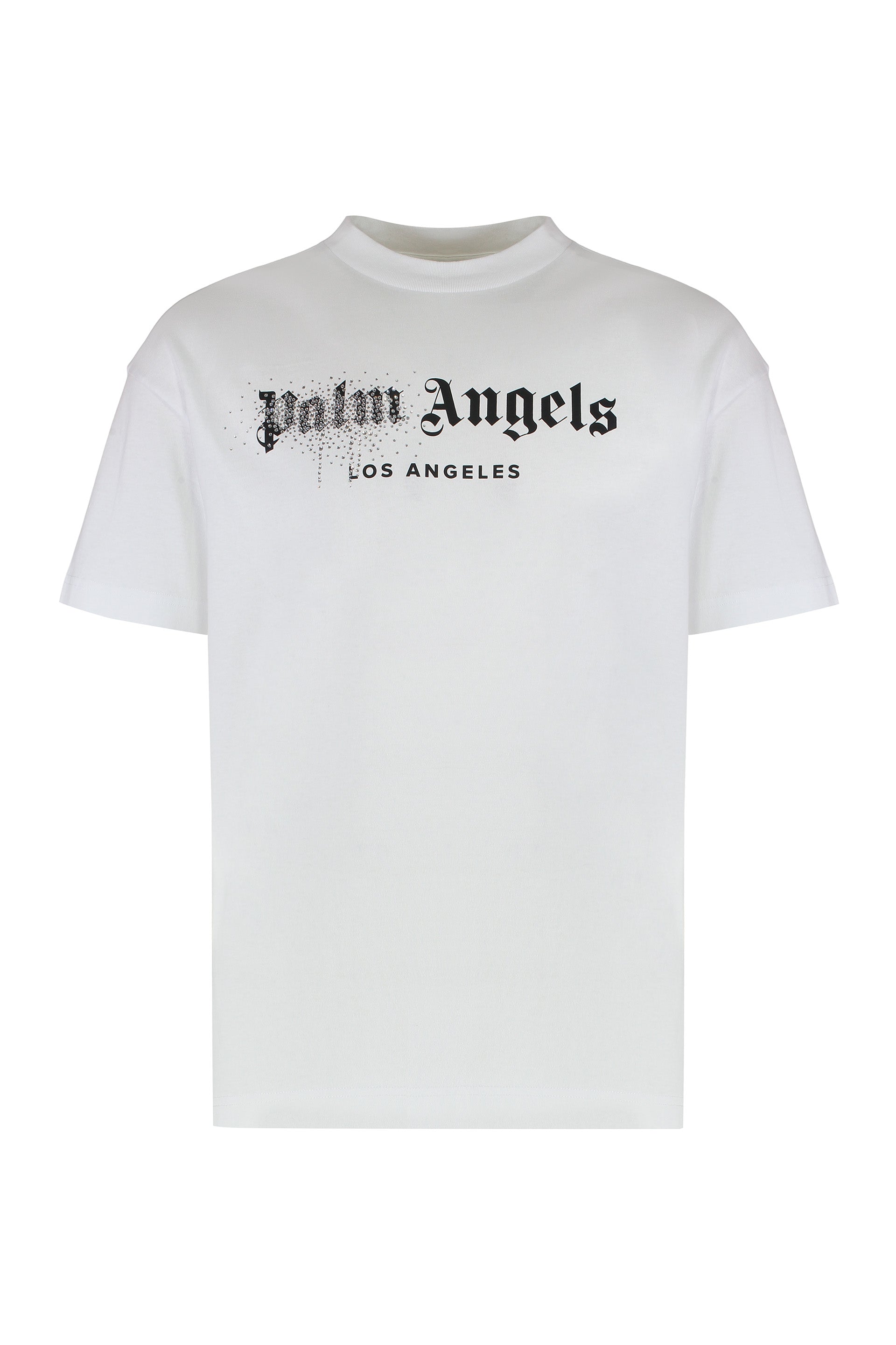 Palm Angels T-shirt girocollo in cotone