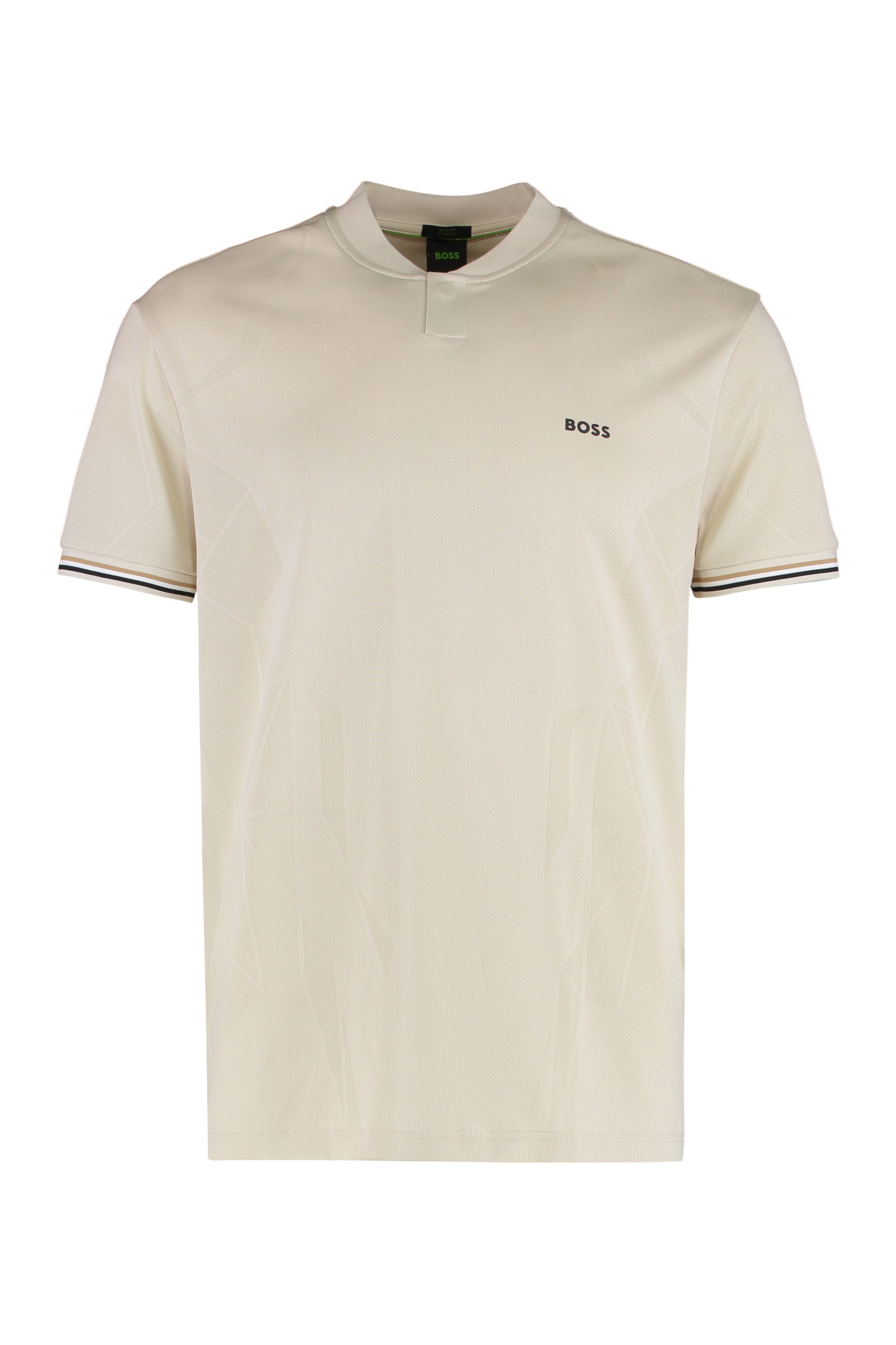 Boss T-shirt in tessuto tecnico