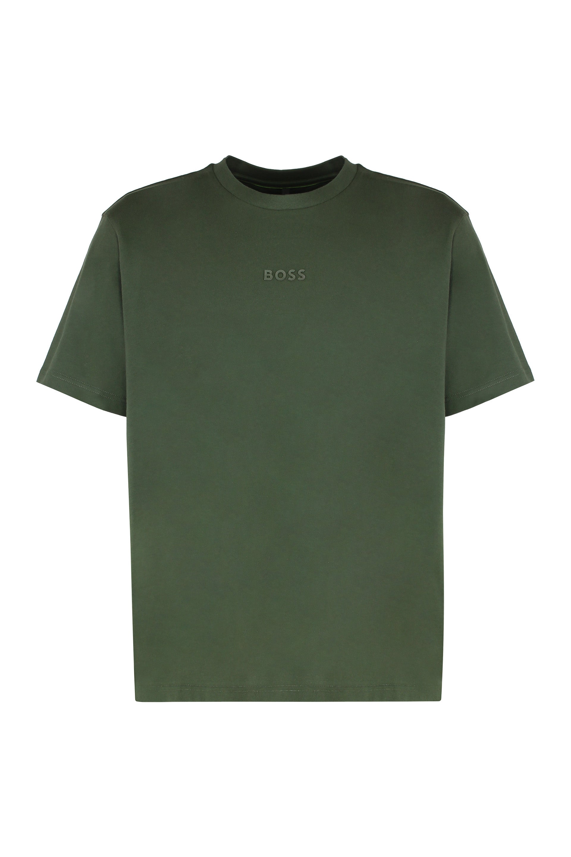 Boss T-shirt girocollo in cotone