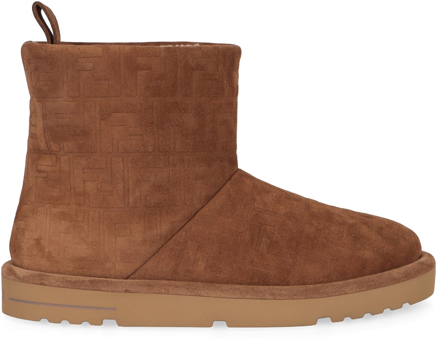Fendi Stivaletti in suede