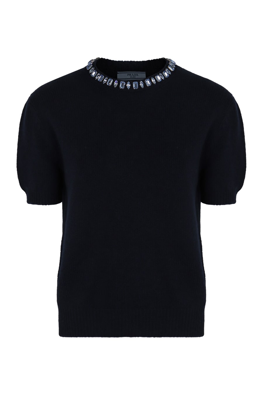 Prada Maglia girocollo in lana e cashmere