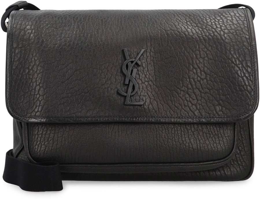 Saint Laurent Messenger NIKI in pelle martellata