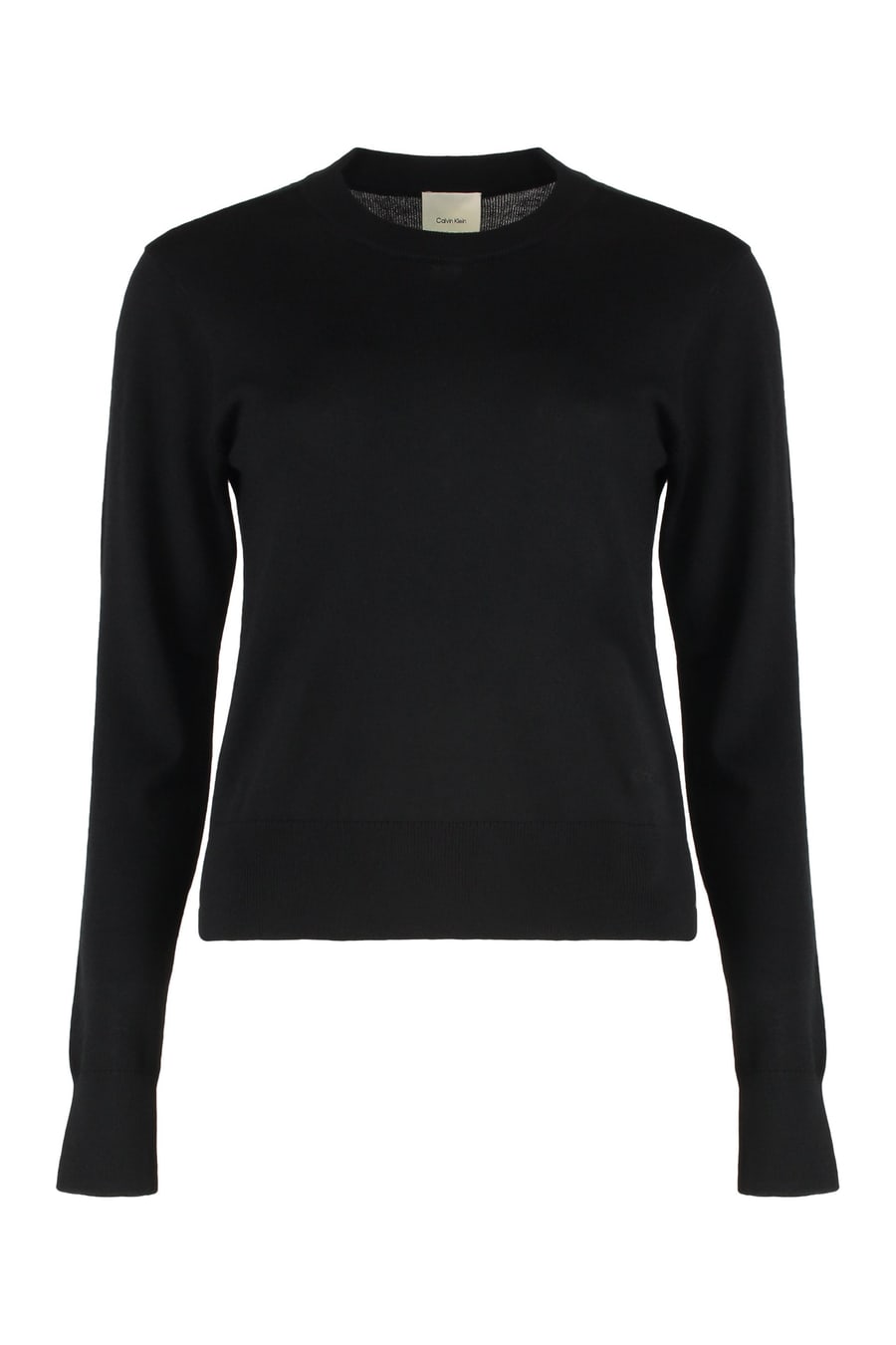 CALVIN KLEIN Maglione girocollo in lana merino