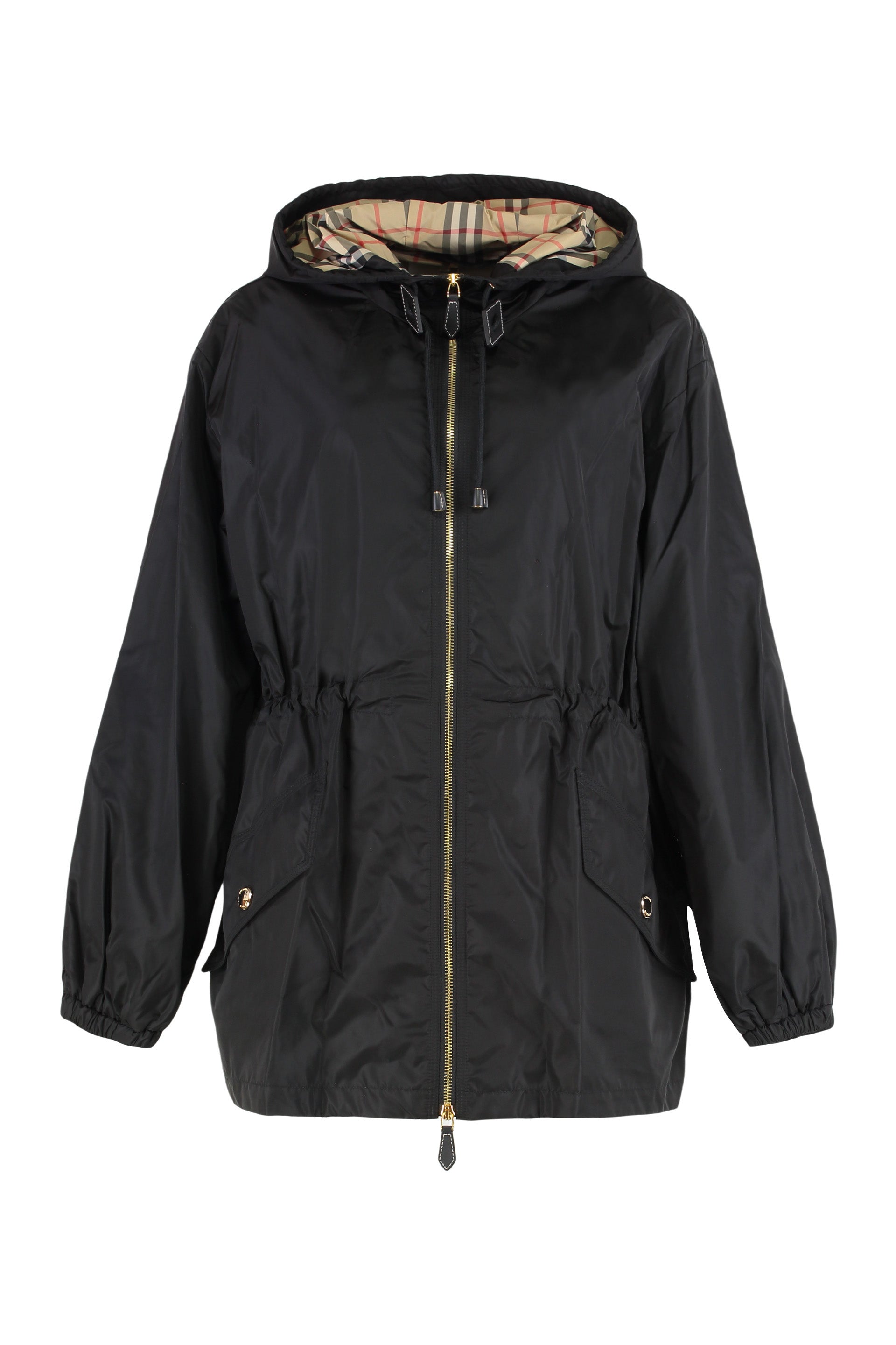 Burberry Giacca a vento con cappuccio