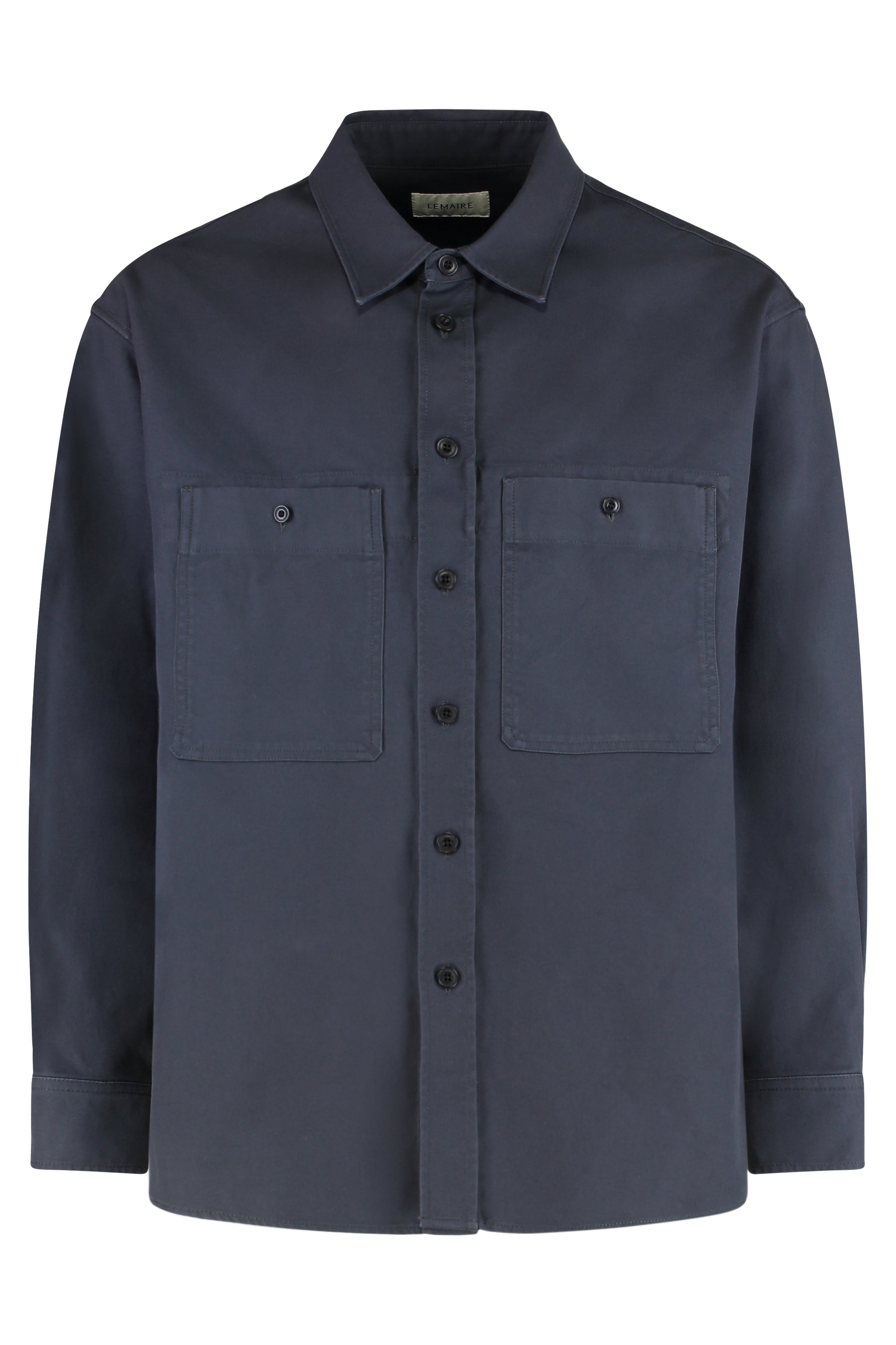 Lemaire Overshirt Utility in cotone