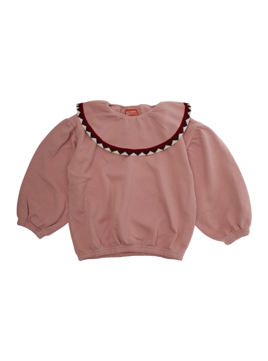 Morning mess therapy kids Emma Statement
Frill Collar
Sweatershirt, vestibilità tg 4 fino alla 5anni, tg 6 fino alla 7anni, tg 8 fino alla 9anni, tg 10 fino alla 11anni