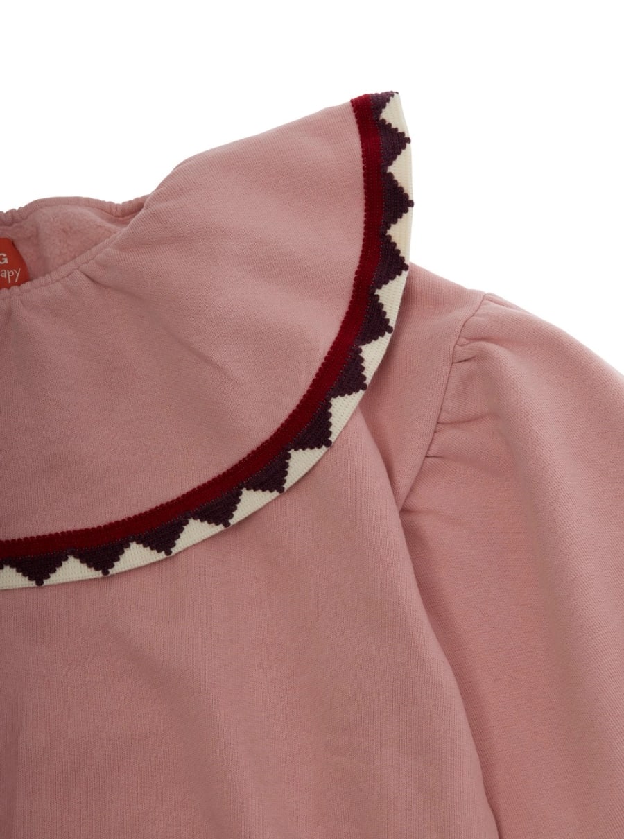 Morning mess therapy kids Emma Statement
Frill Collar
Sweatershirt, vestibilità tg 4 fino alla 5anni, tg 6 fino alla 7anni, tg 8 fino alla 9anni, tg 10 fino alla 11anni, view 3